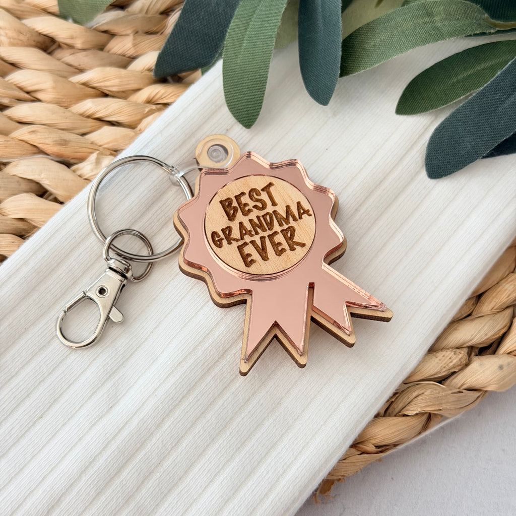 Best Grandma Ever Keychain