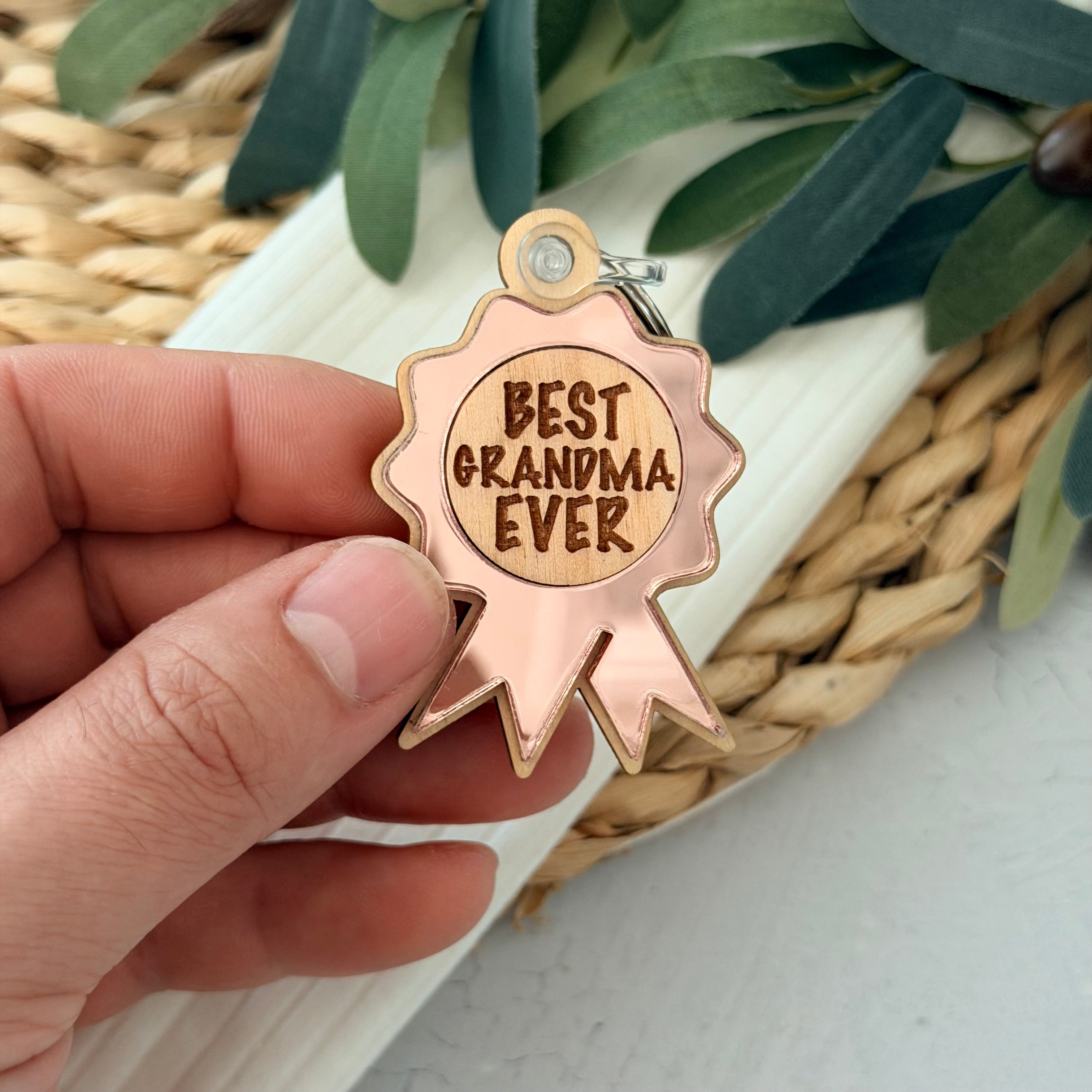 Best Grandma Ever Keychain