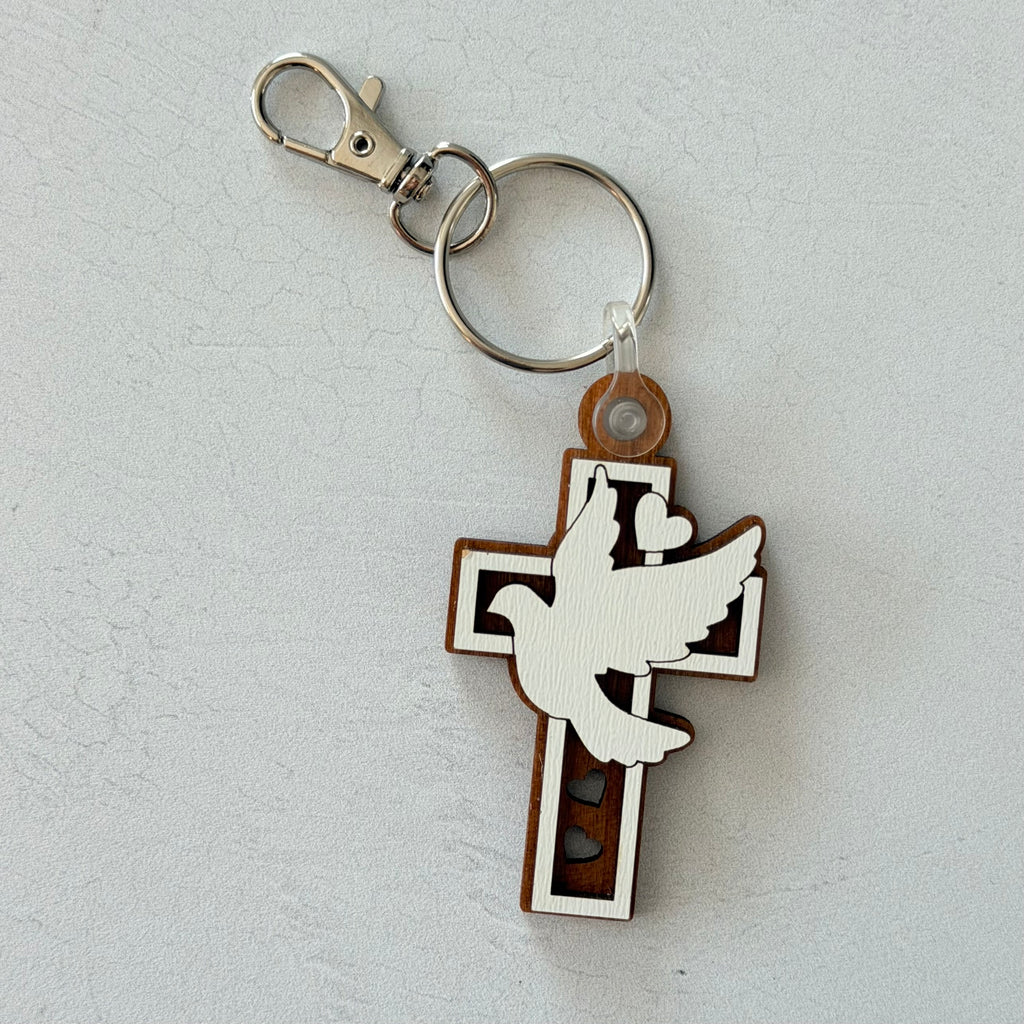 Cross Keychain
