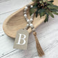 Personalized Wooden Bead Garland