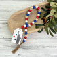 4th Of July Wooden Bead Garland