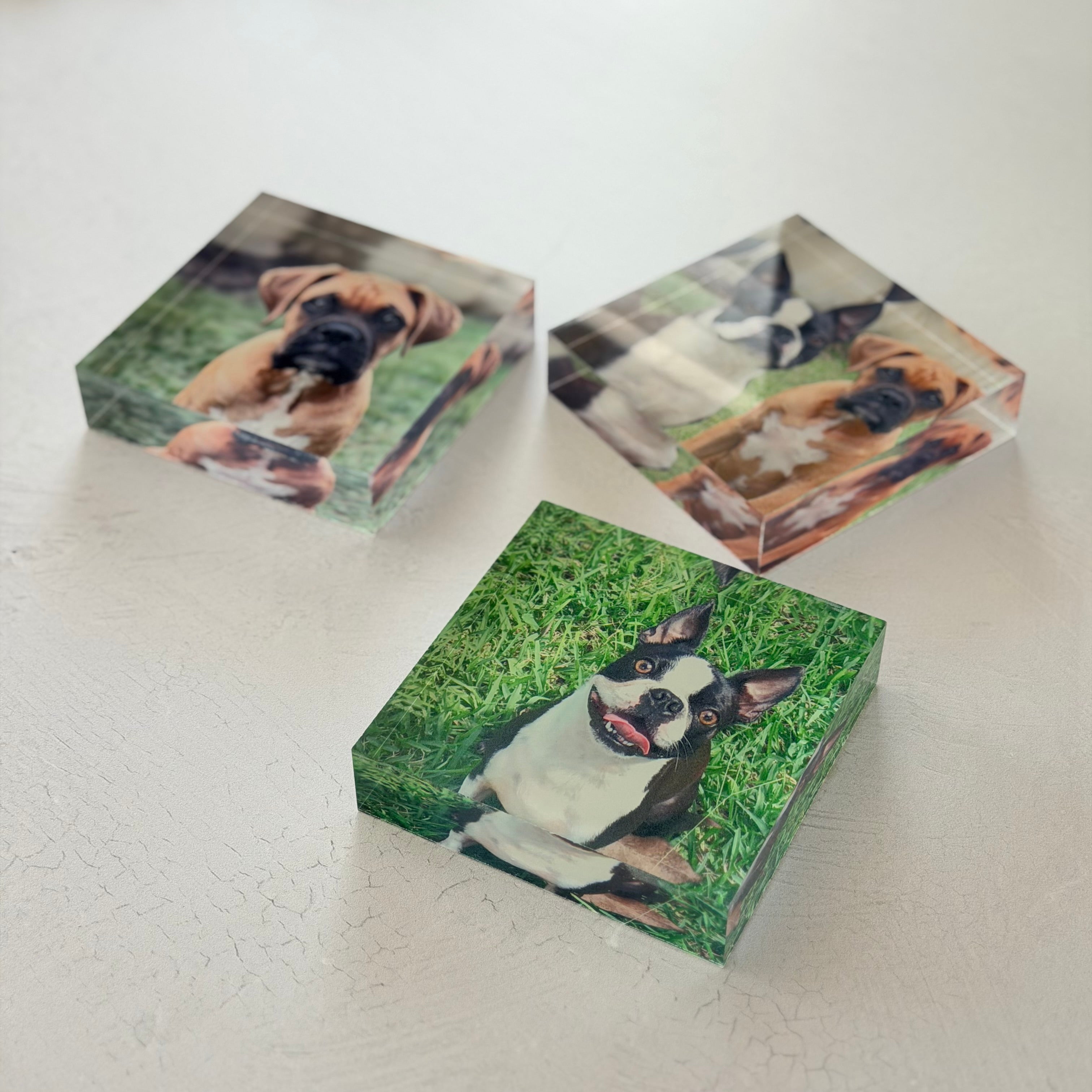 Personalized Square Photo Block