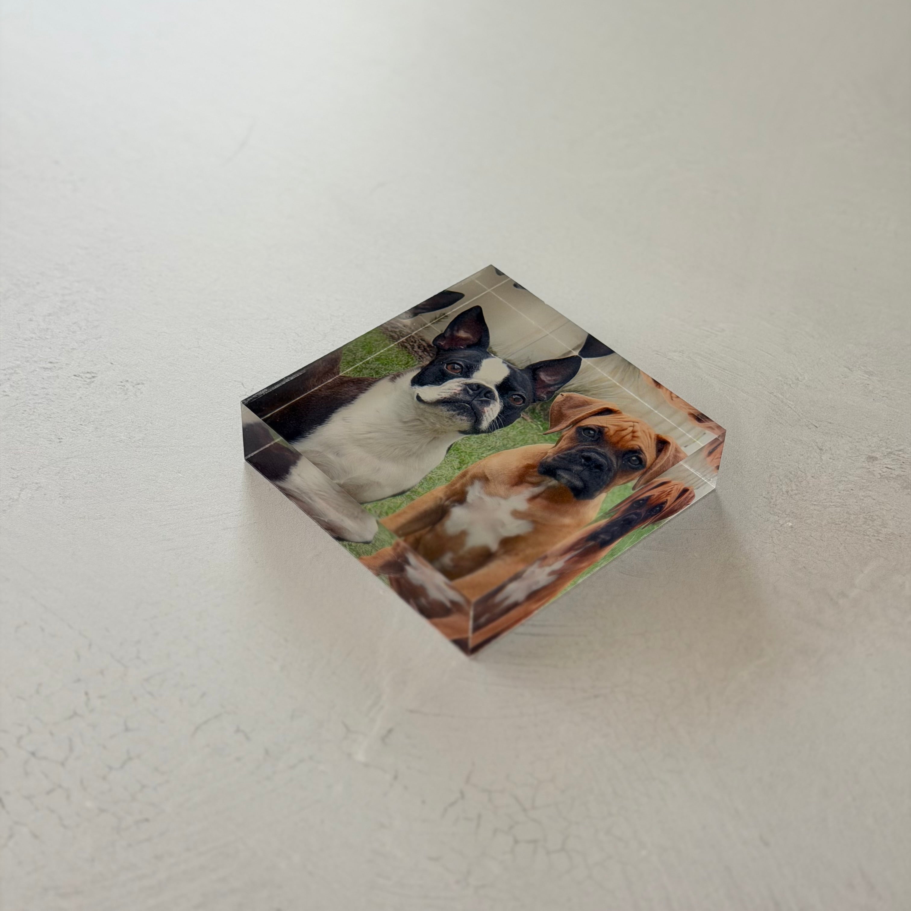 Personalized Square Photo Block