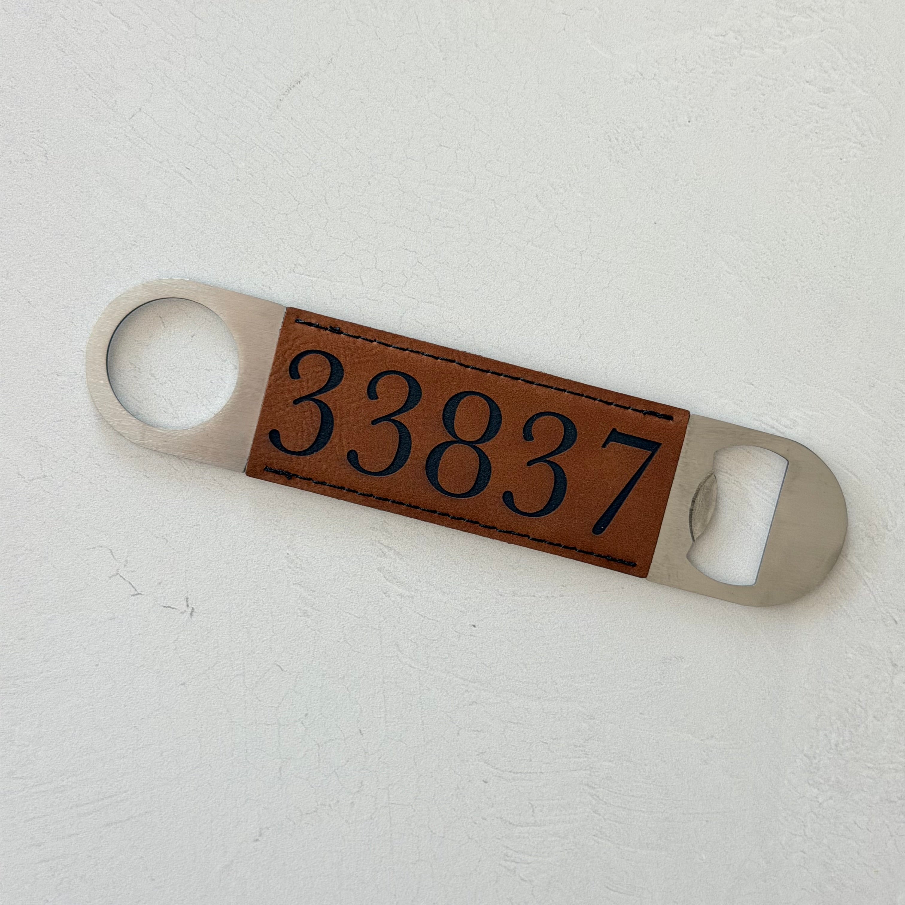 Personalized Zip Code Bottle Opener