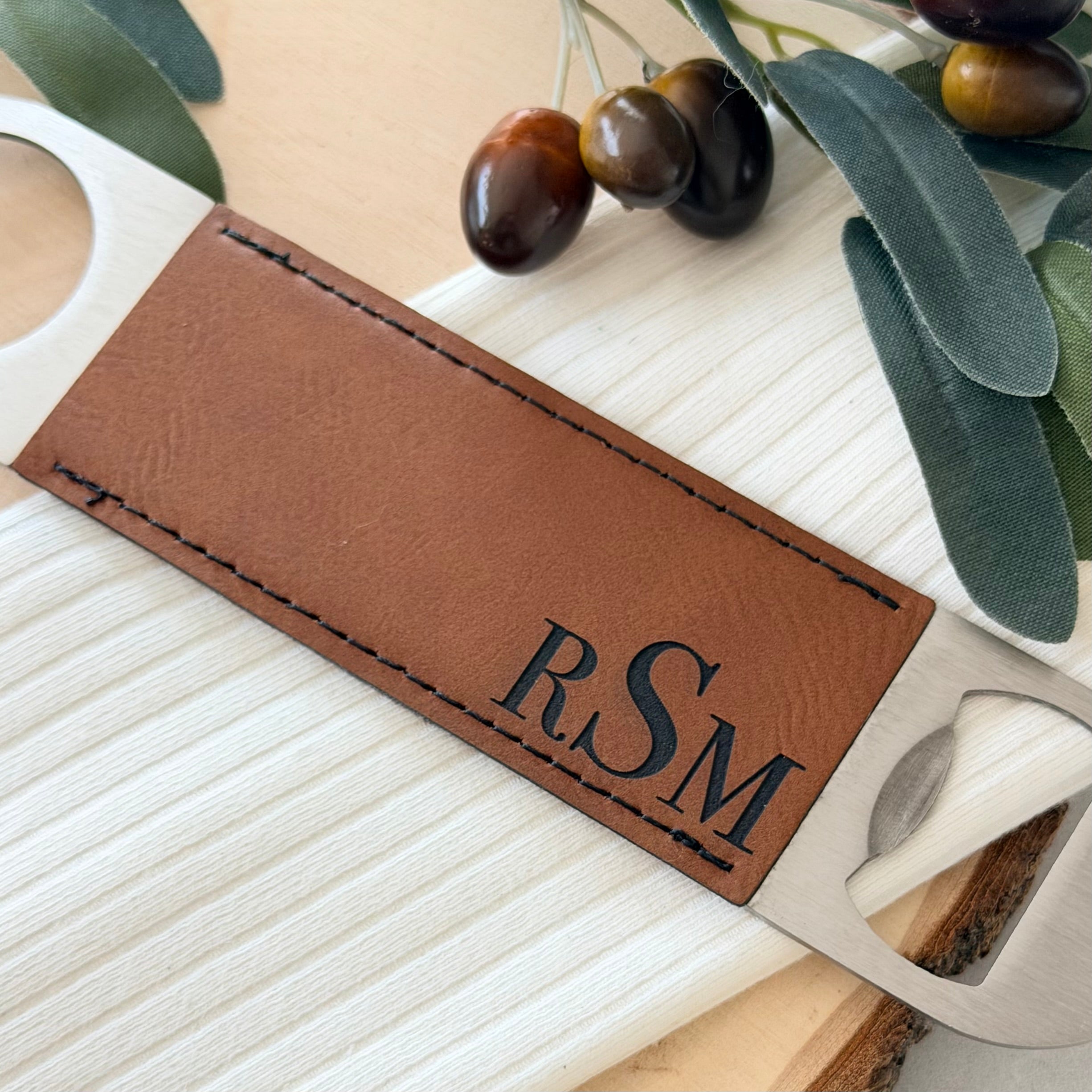 Personalized Monogram Bottle Opener
