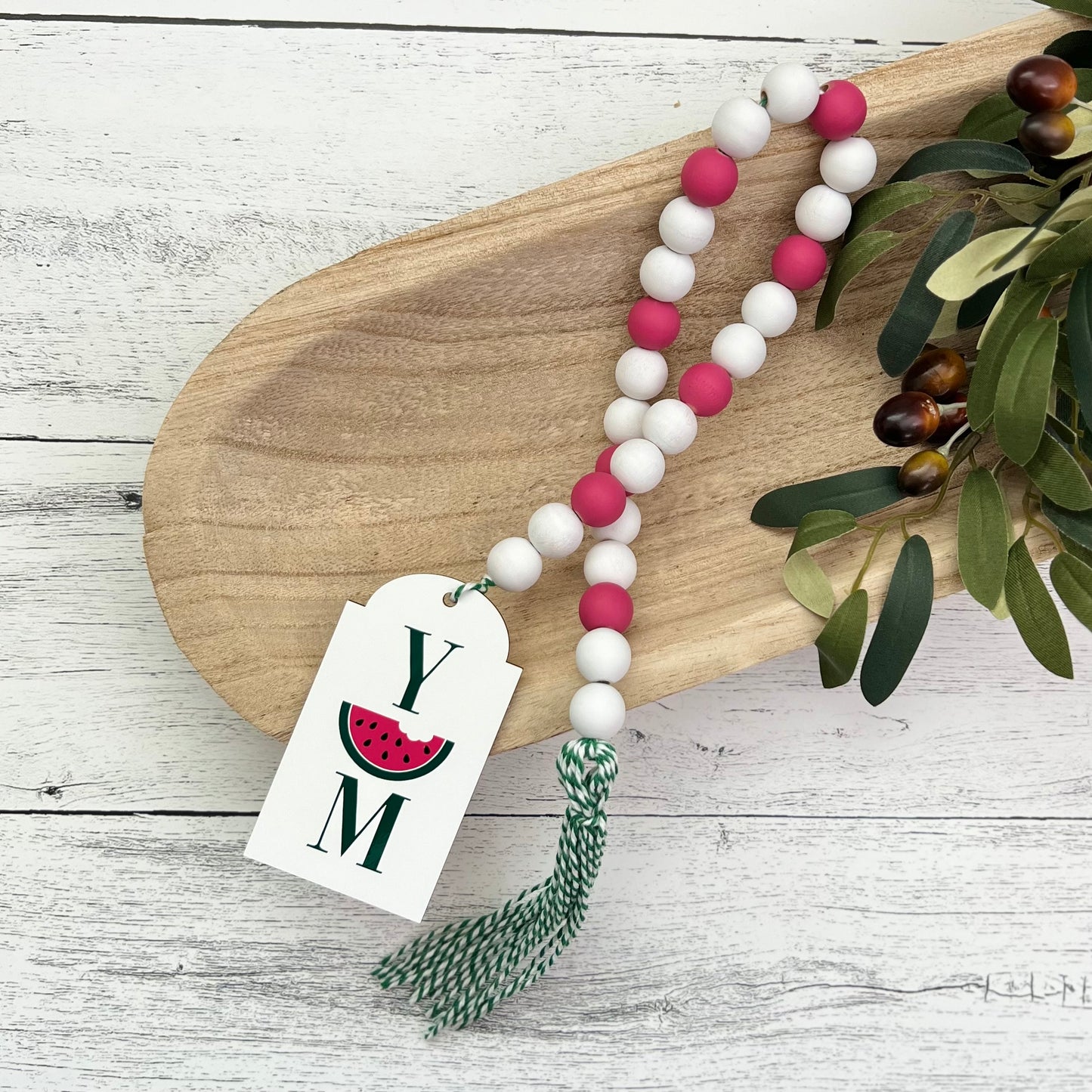 Watermelon Themed Garland