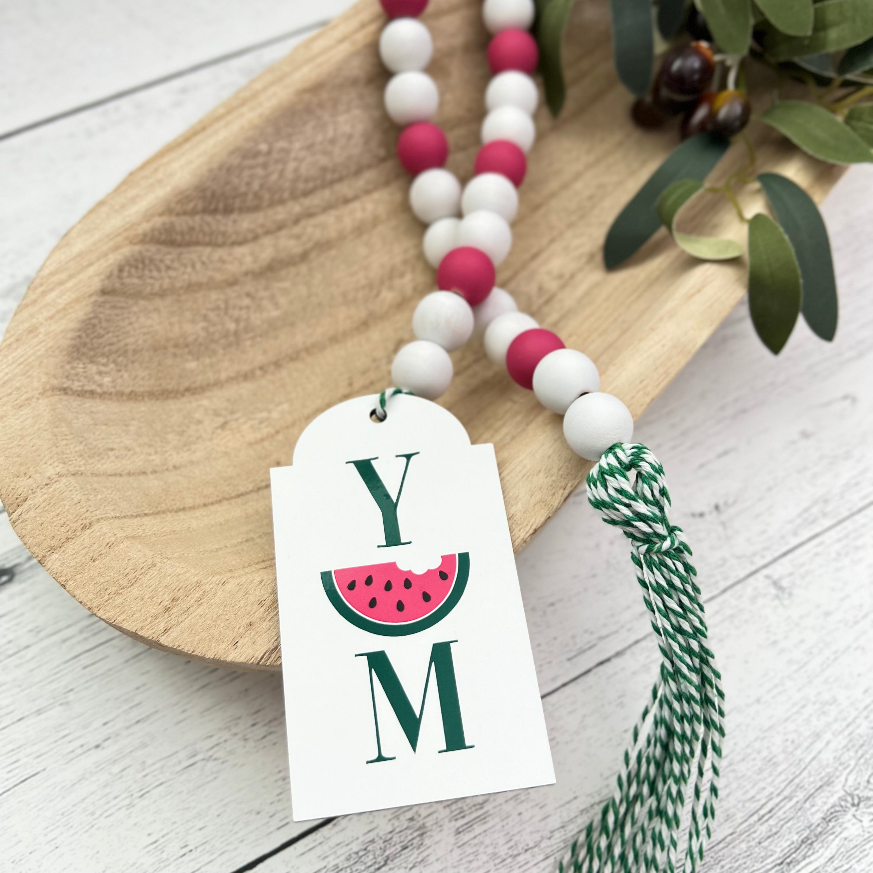 Watermelon Themed Garland