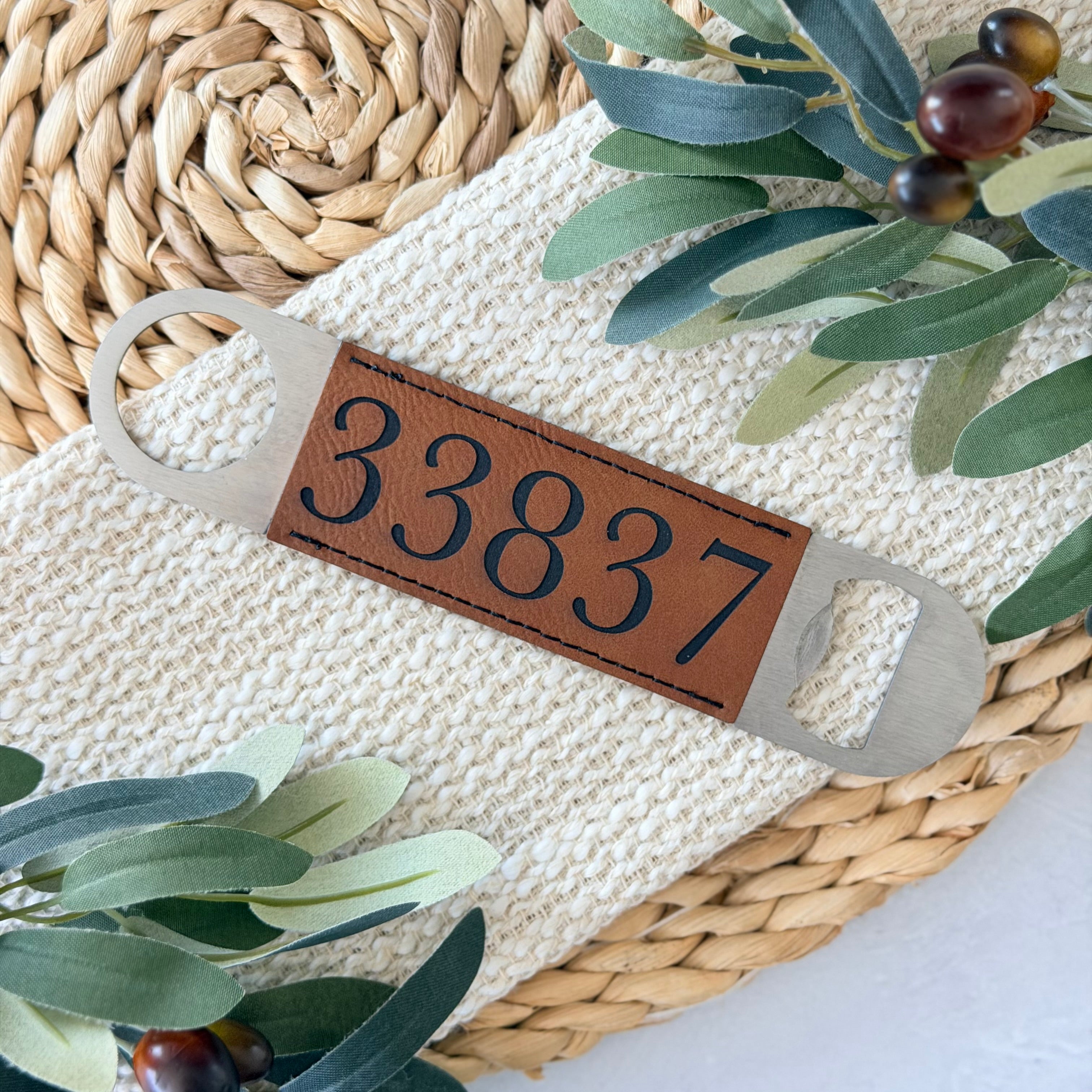 Personalized Zip Code Bottle Opener