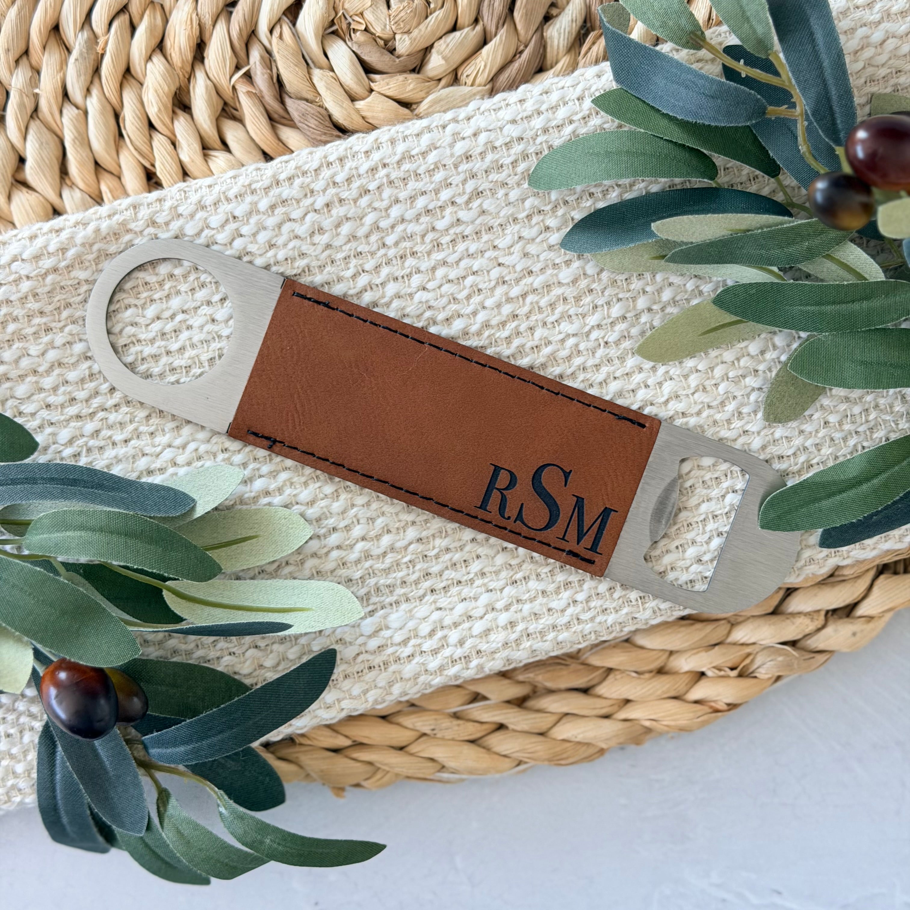 Personalized Monogram Bottle Opener