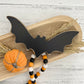 Chunky Wooden Bat Shelf Sitter