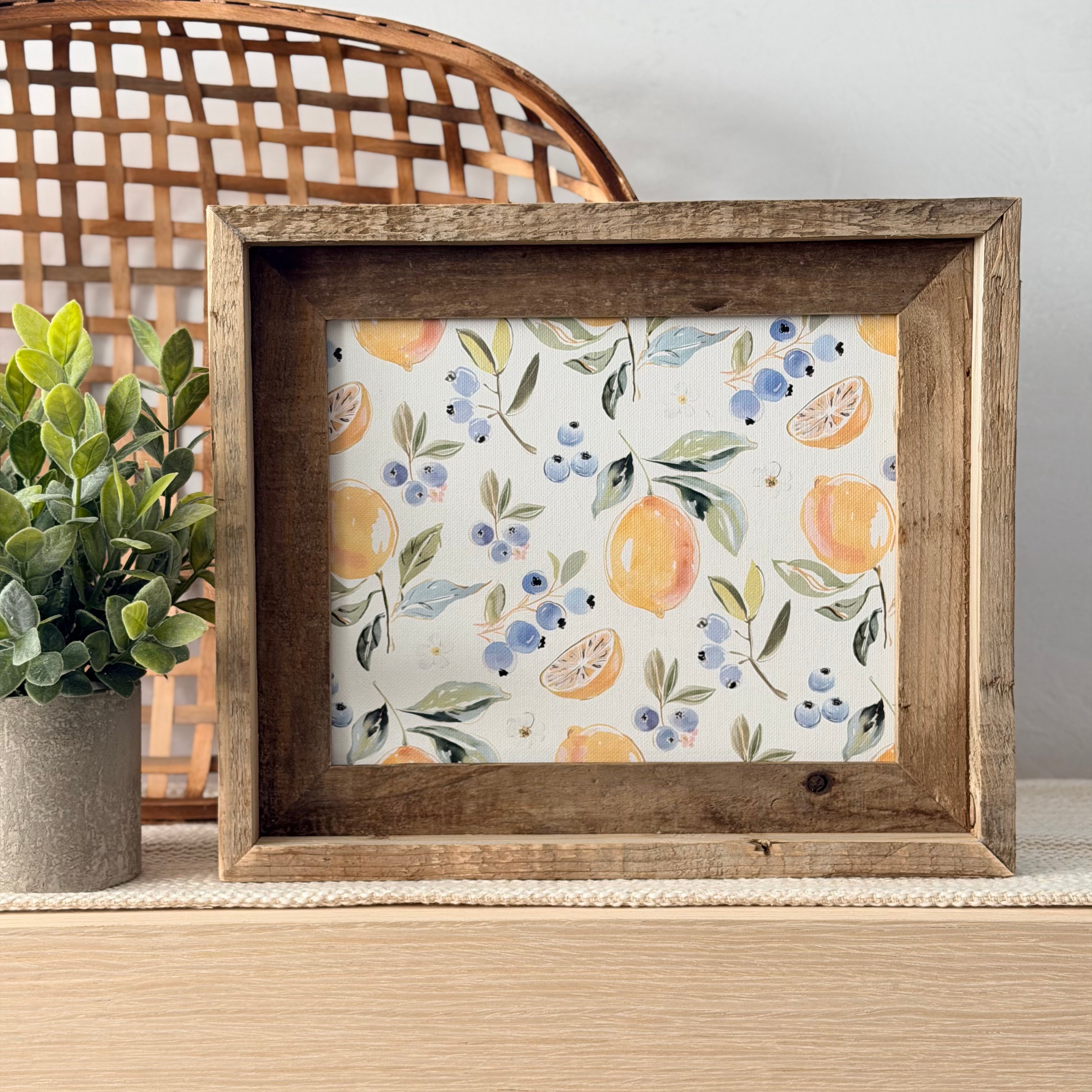 Lemon Blueberry Everchange Frame