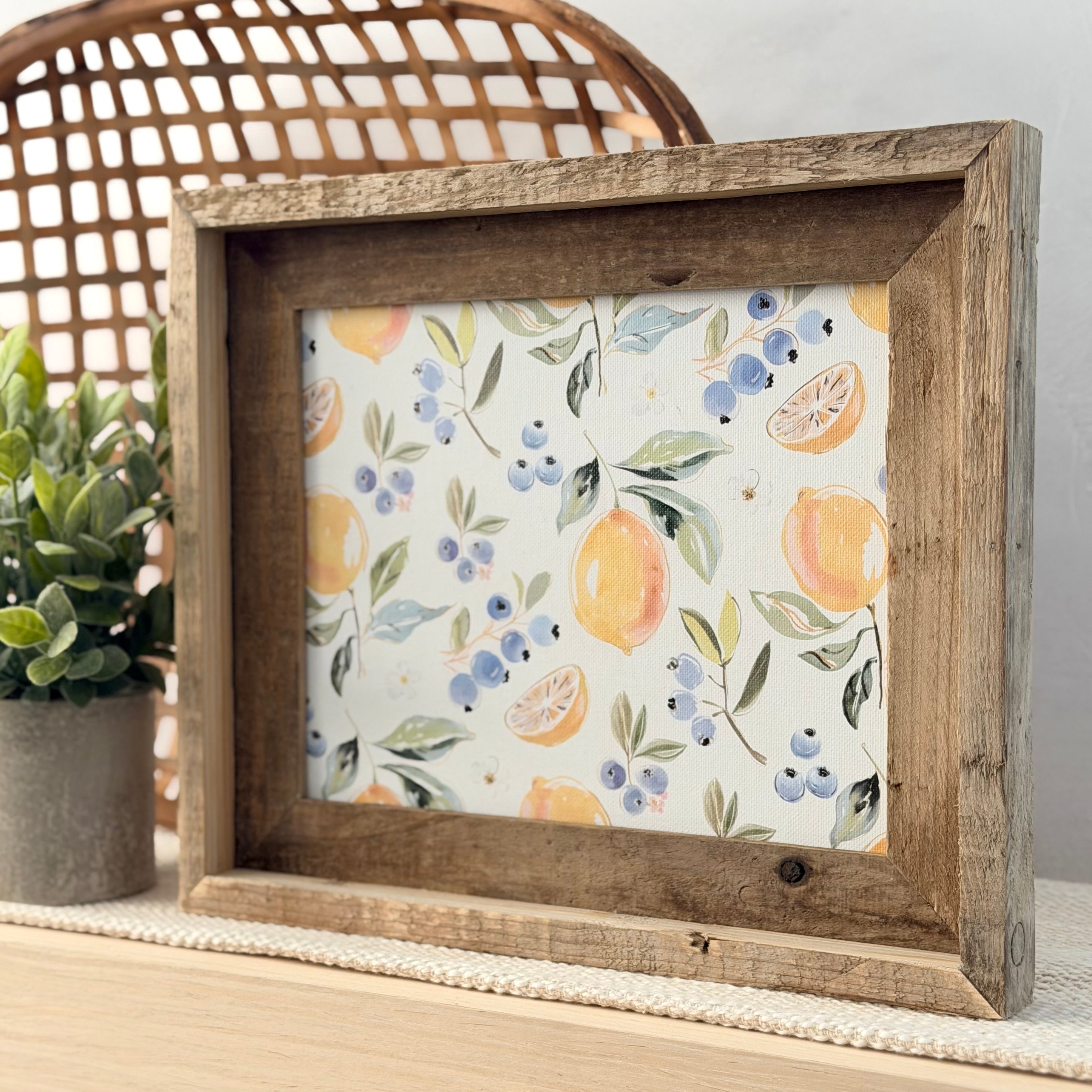 Lemon Blueberry Everchange Frame