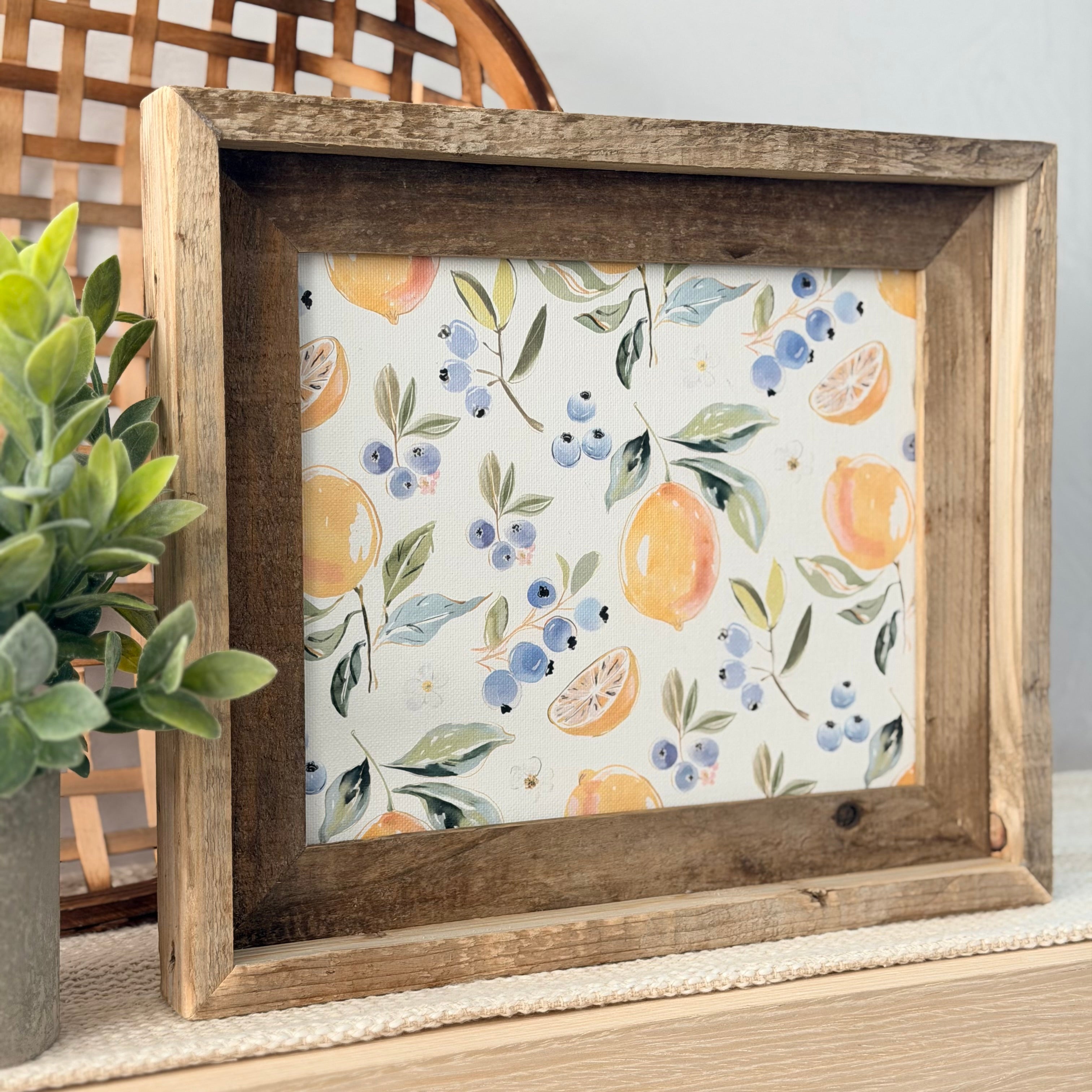 Lemon Blueberry Everchange Frame