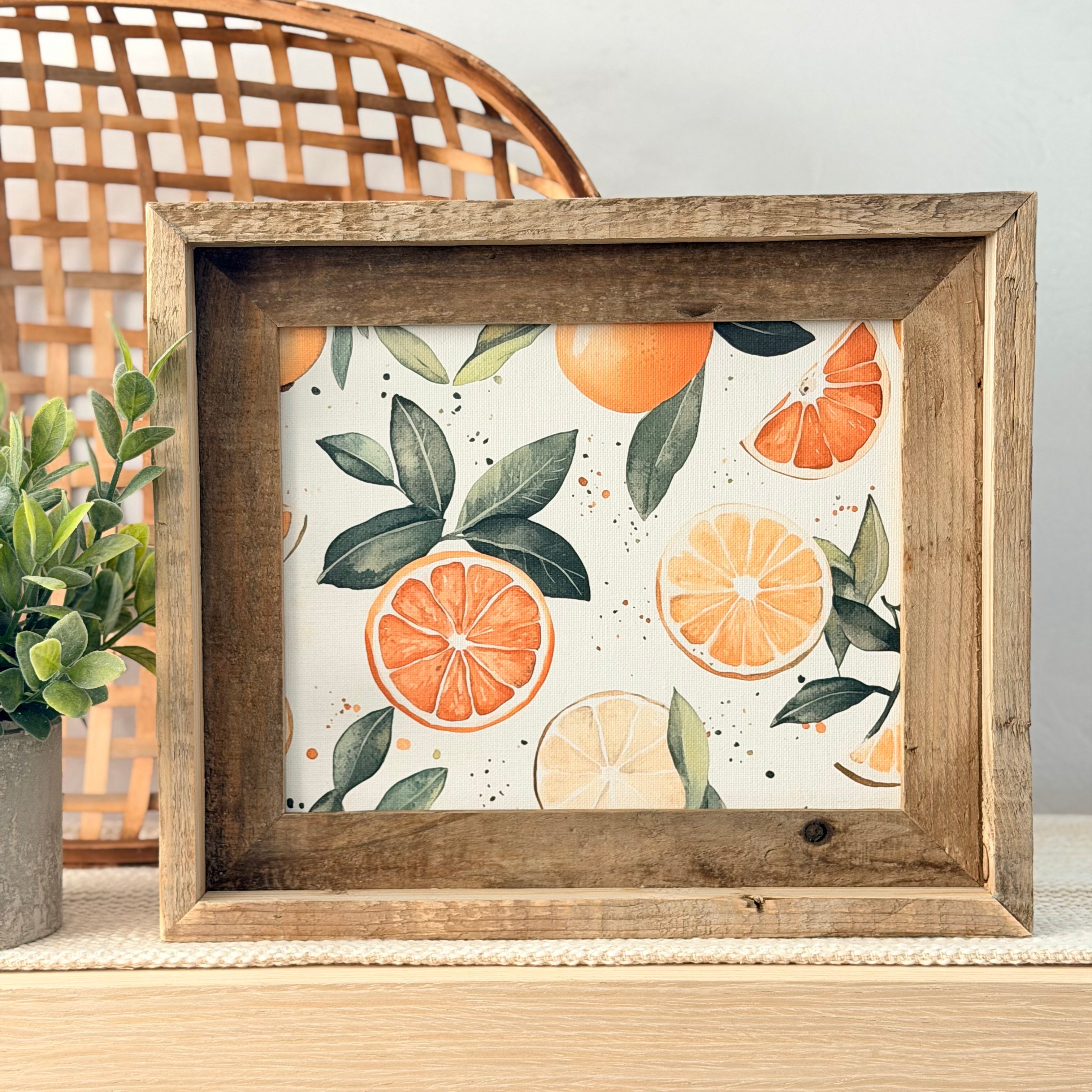 Orange Citrus Everchange Frame