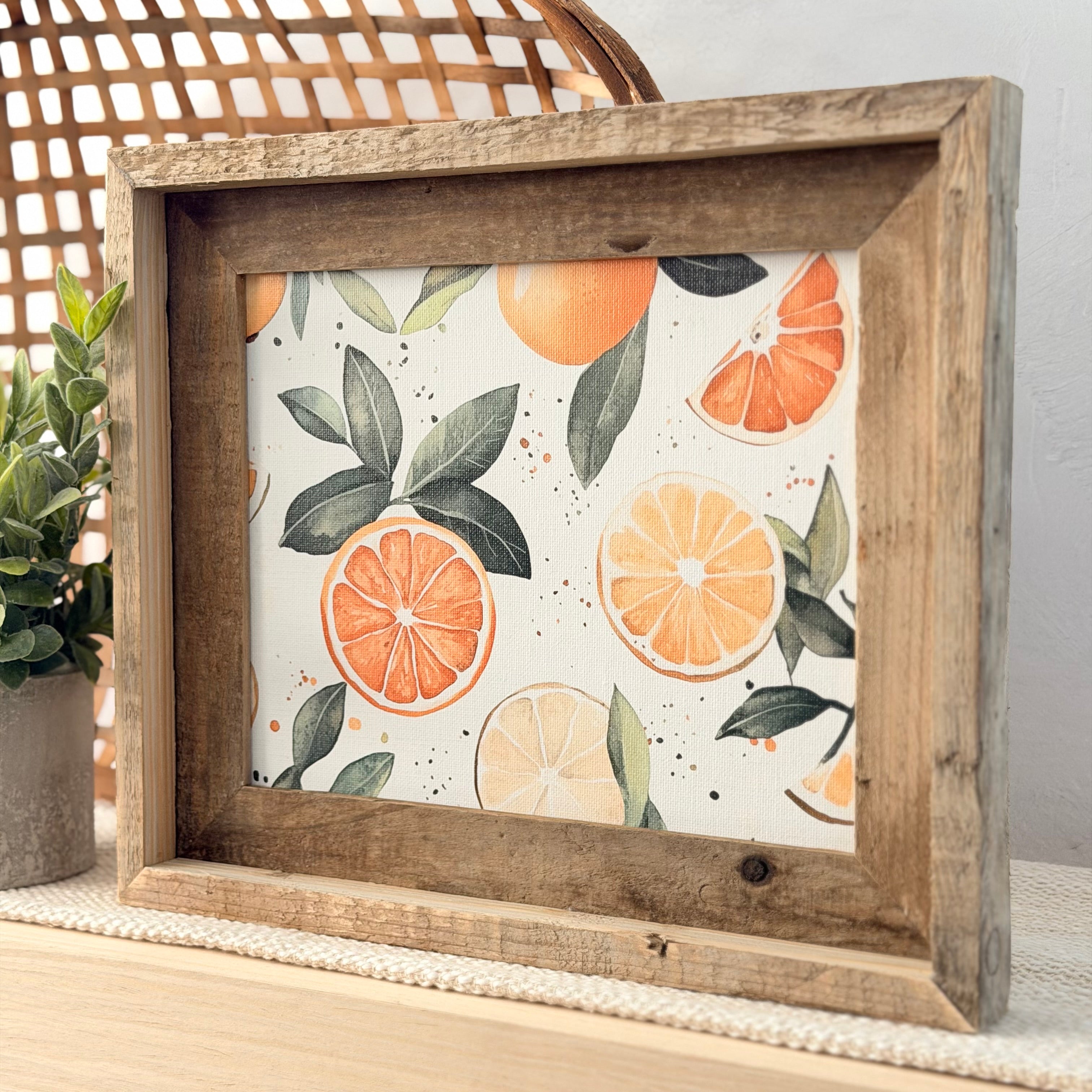 Orange Citrus Everchange Frame