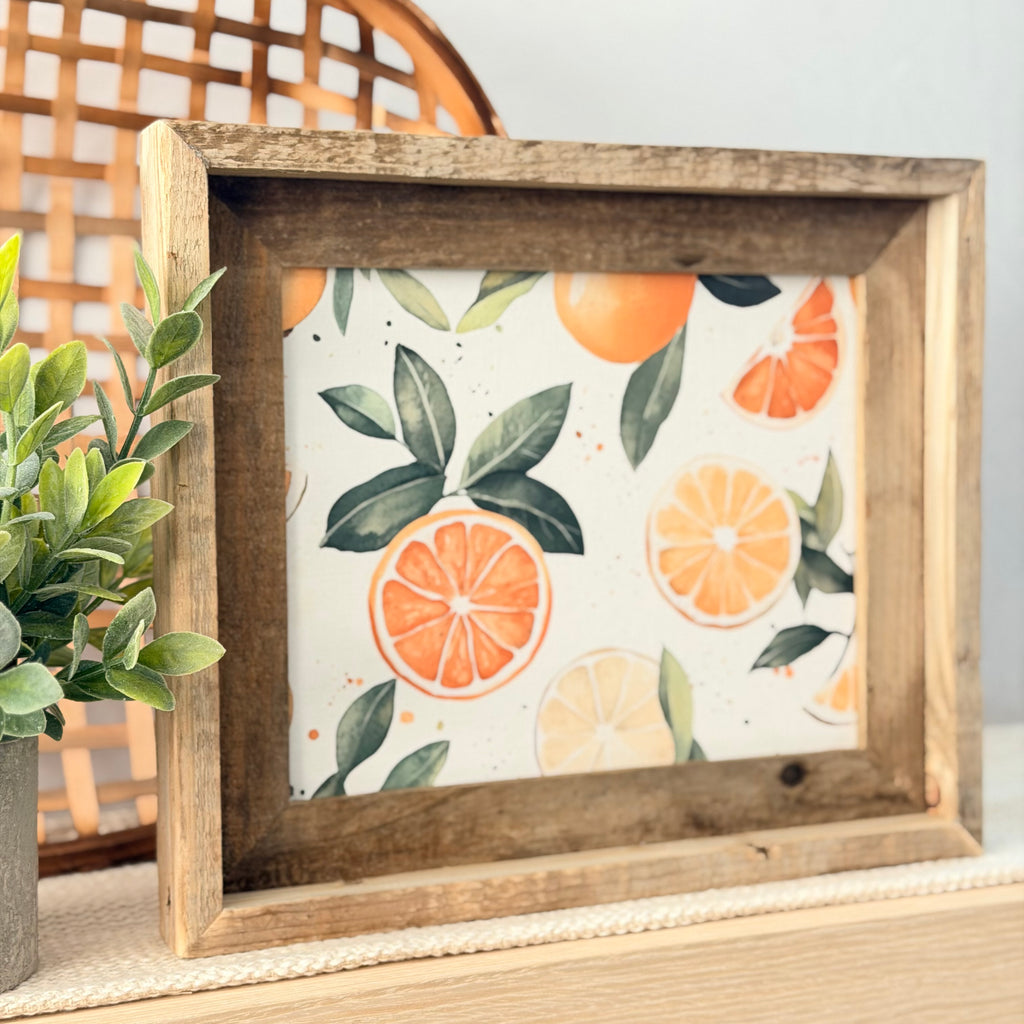 Orange Citrus Everchange Frame