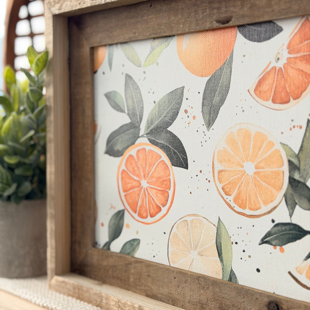 Orange Citrus Everchange Frame