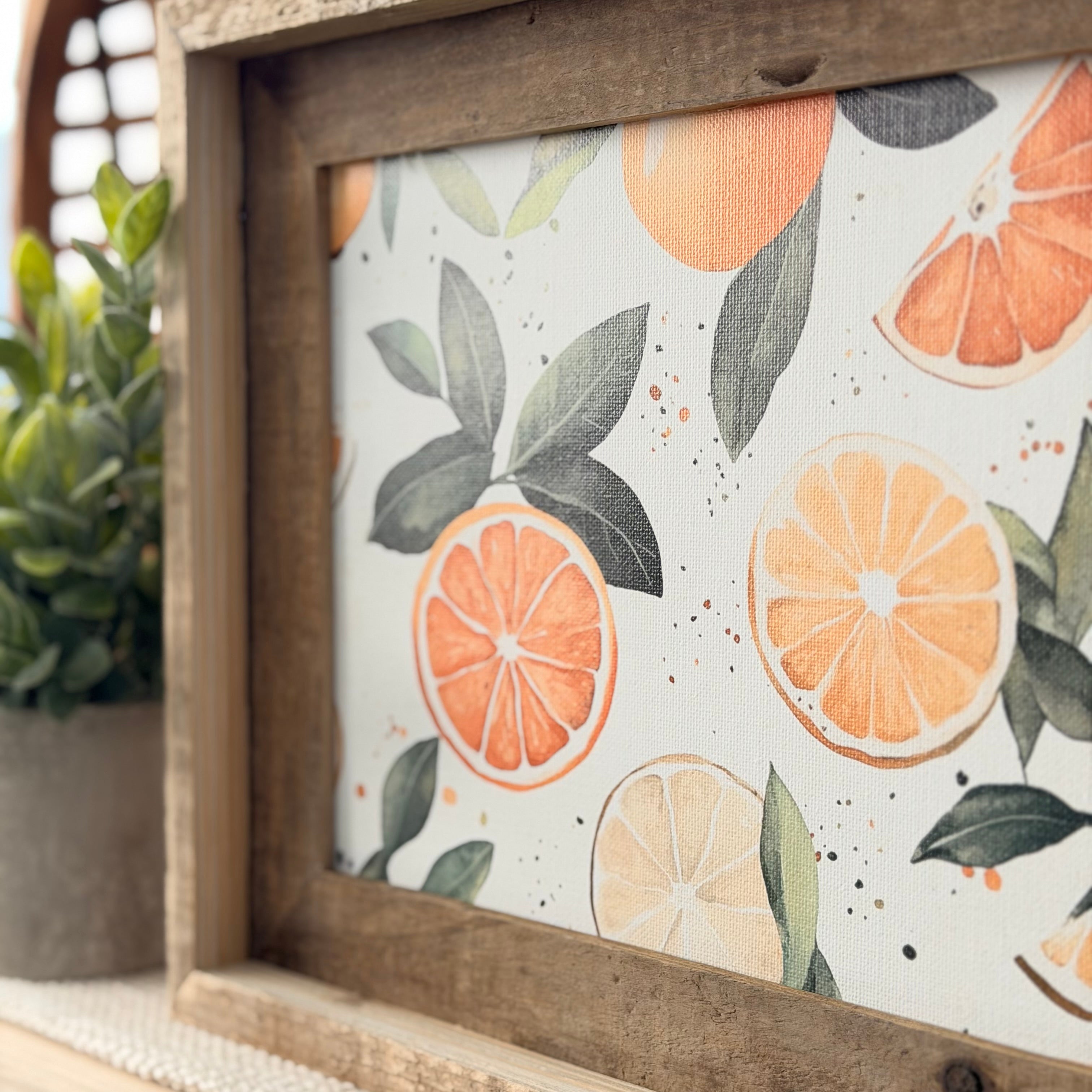 Orange Citrus Everchange Frame