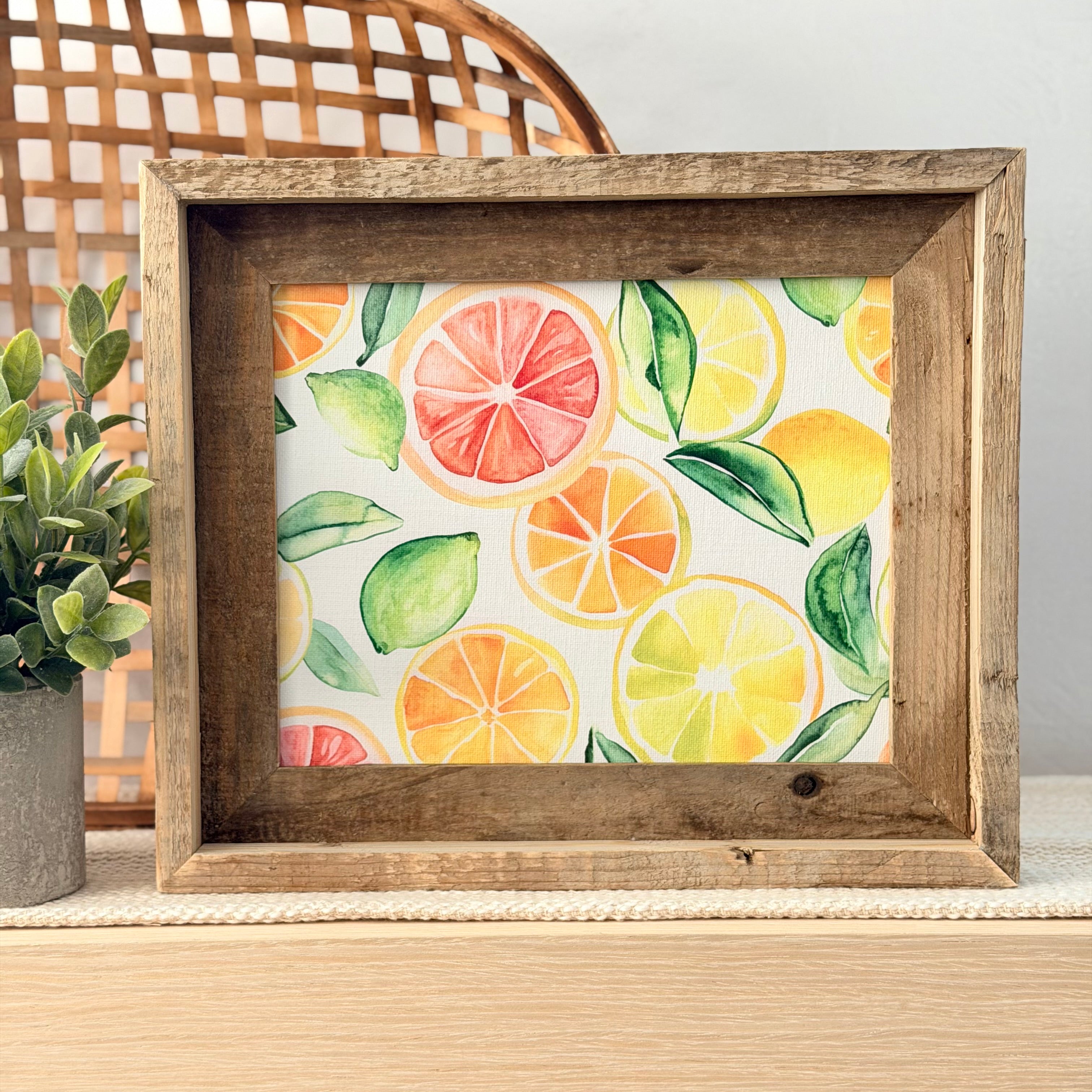 Summer Citrus Everchange Frame