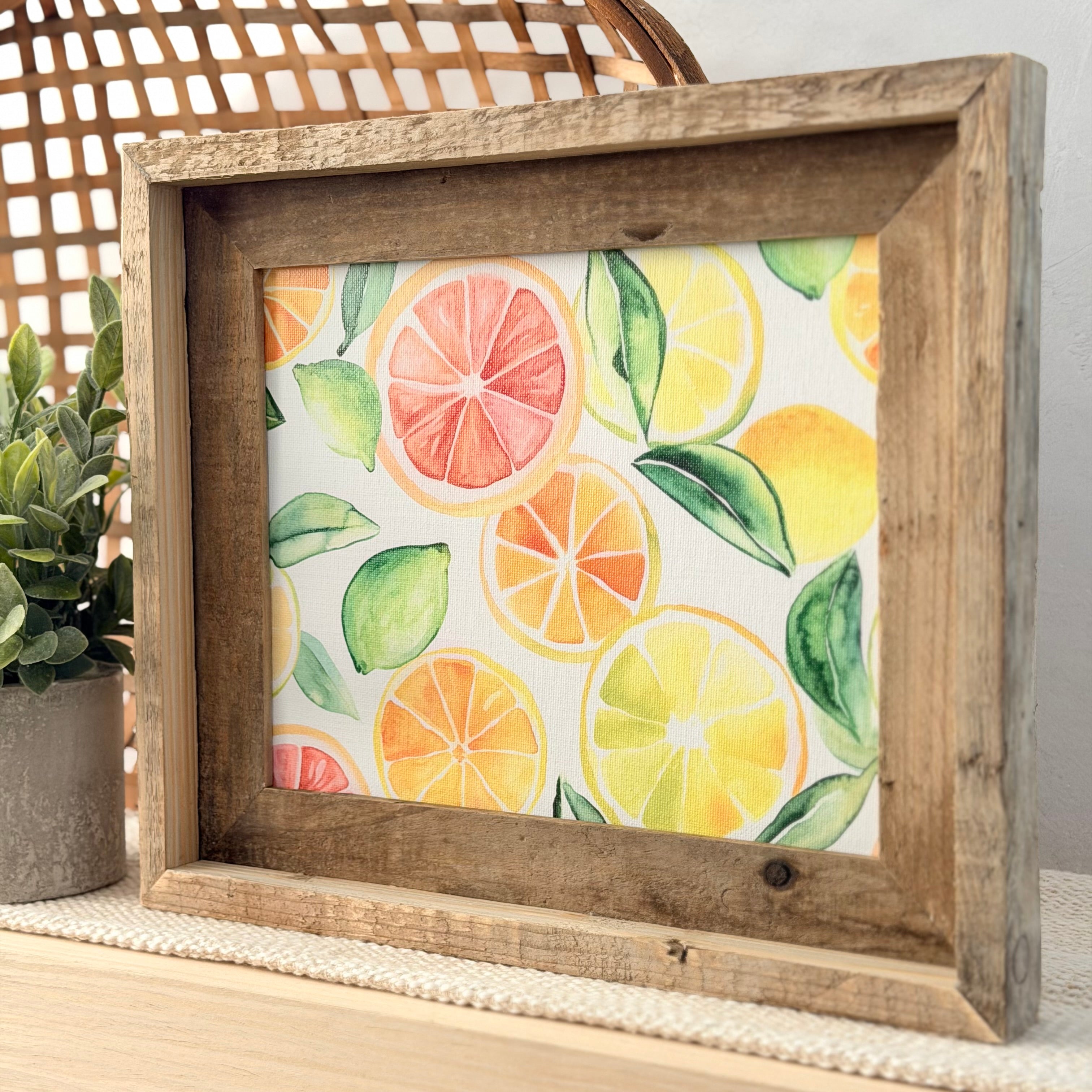 Summer Citrus Everchange Frame