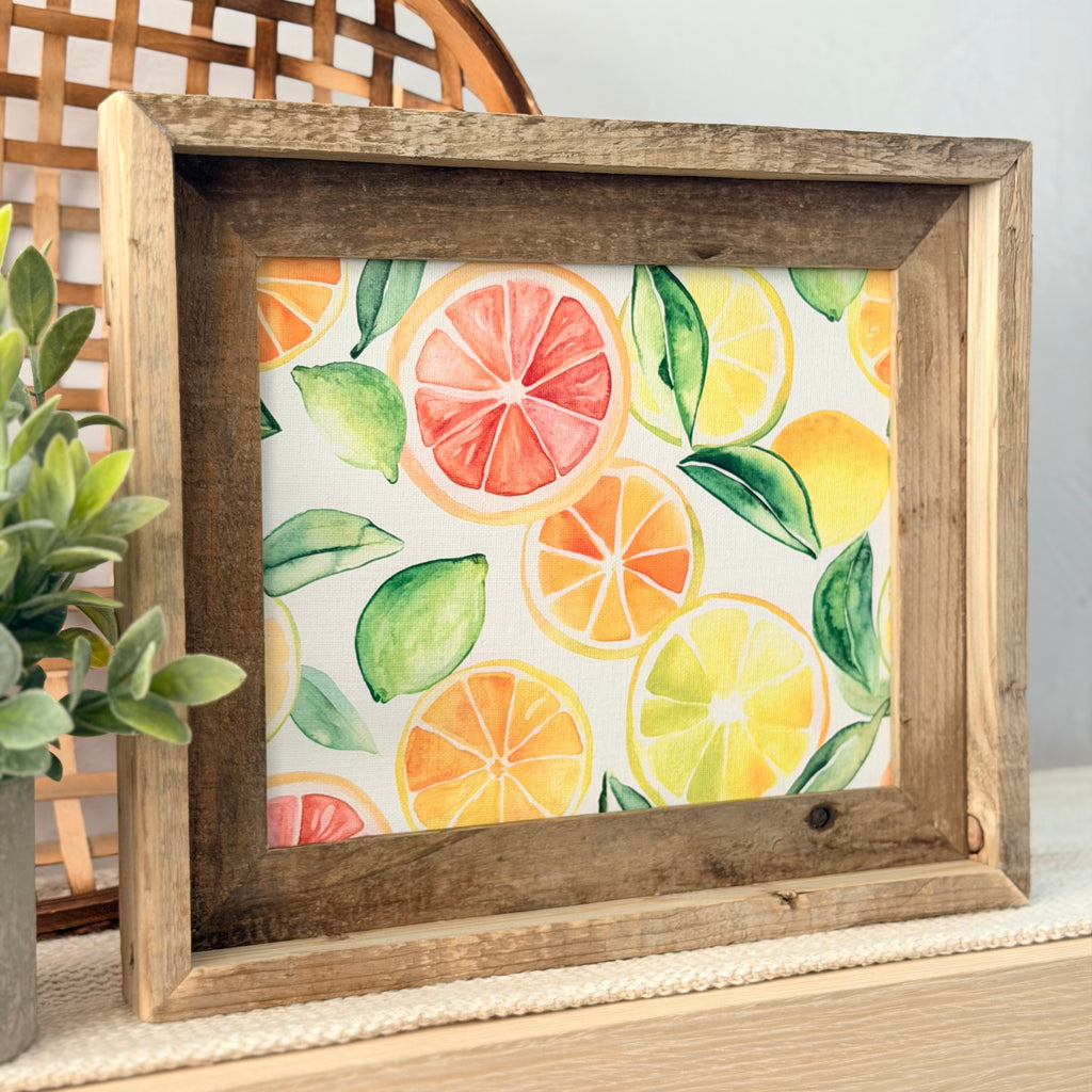 Summer Citrus Everchange Frame