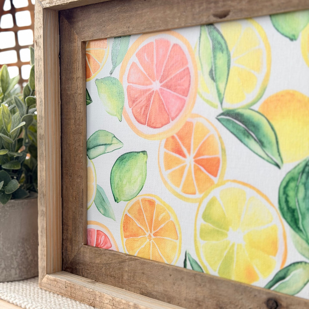 Summer Citrus Everchange Frame