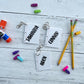 Personalized Back Pack Tag | Lined Paper