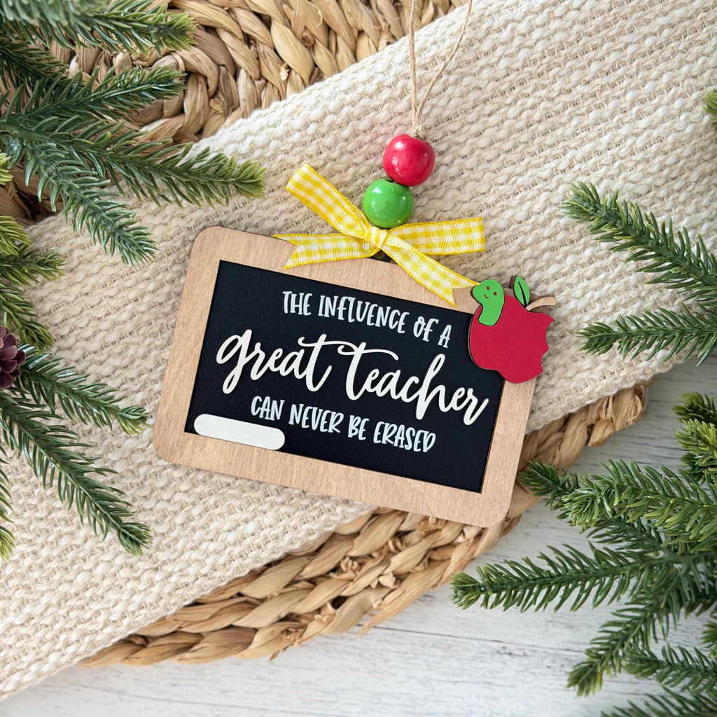Teacher Appreciation Christmas Ornament