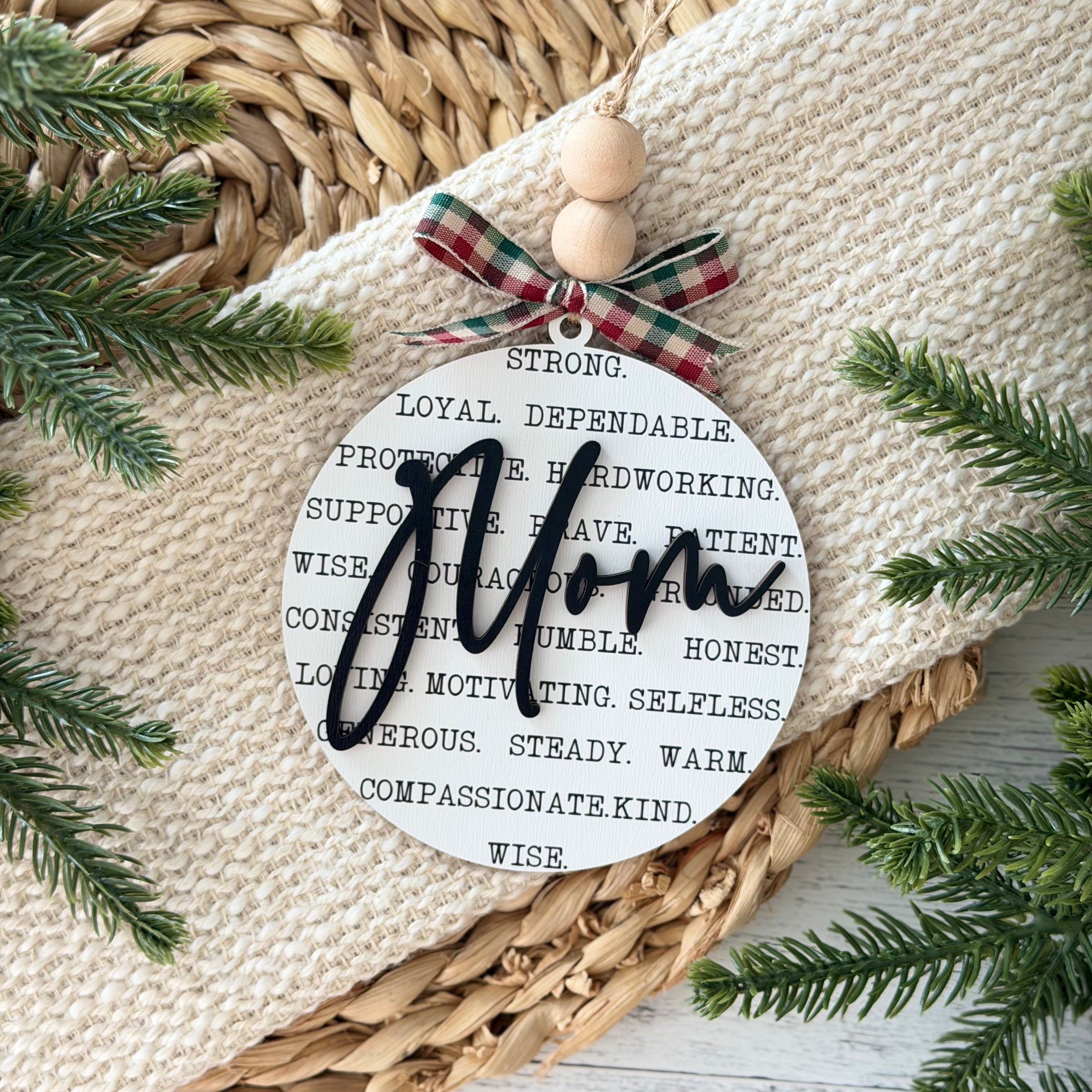 Mom Christmas Ornament