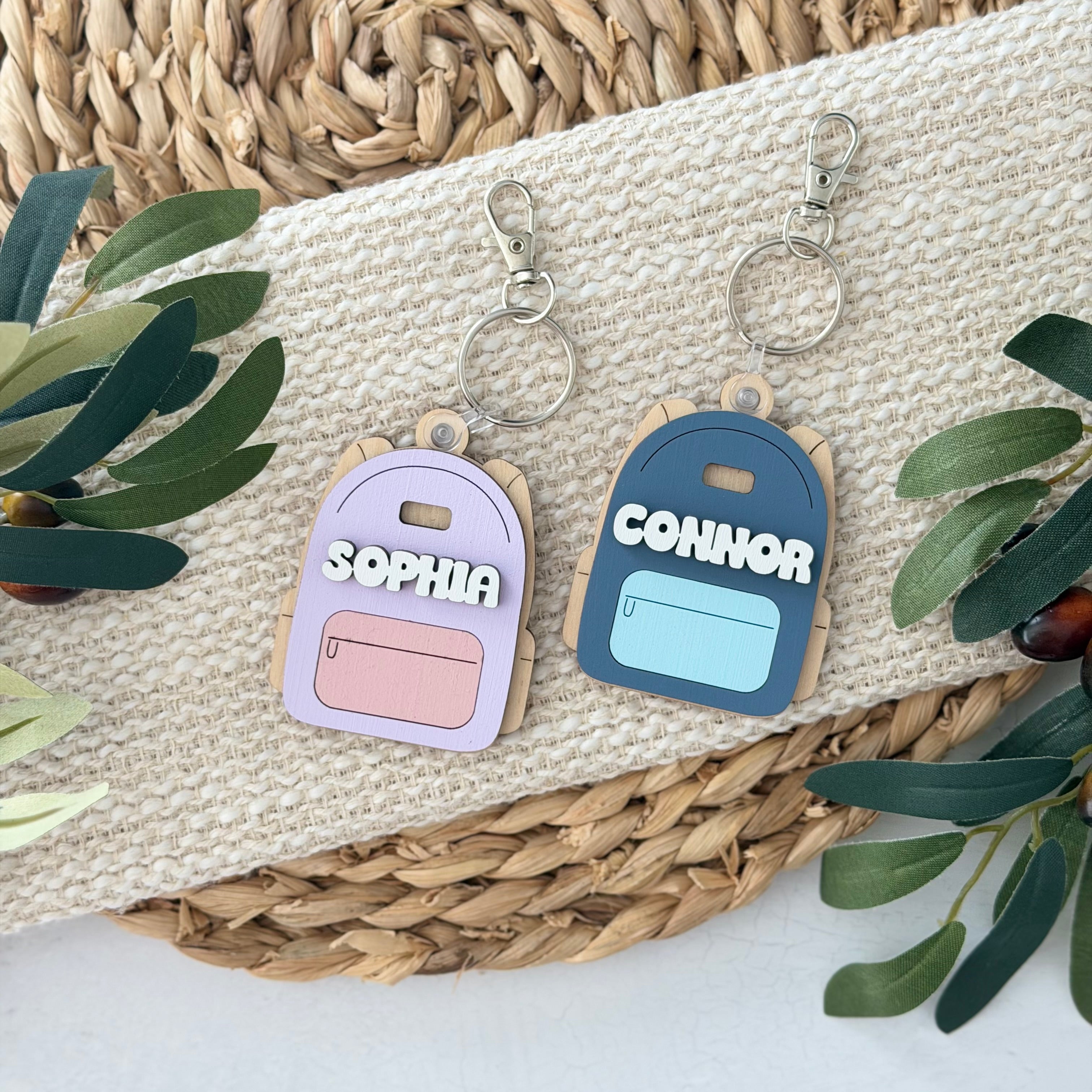 Personalized Backpack Name Tag
