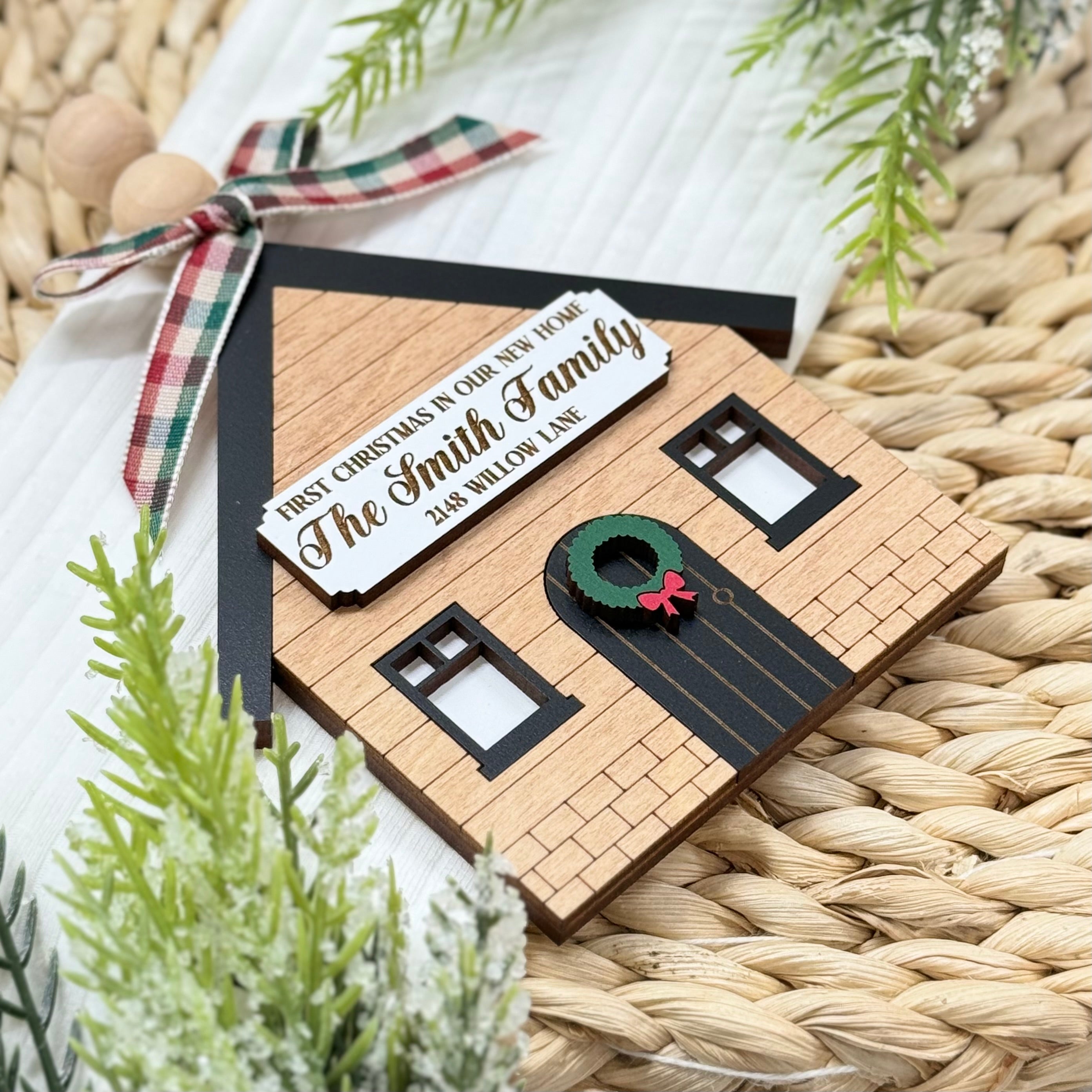 Our First Home Christmas Tree Ornament