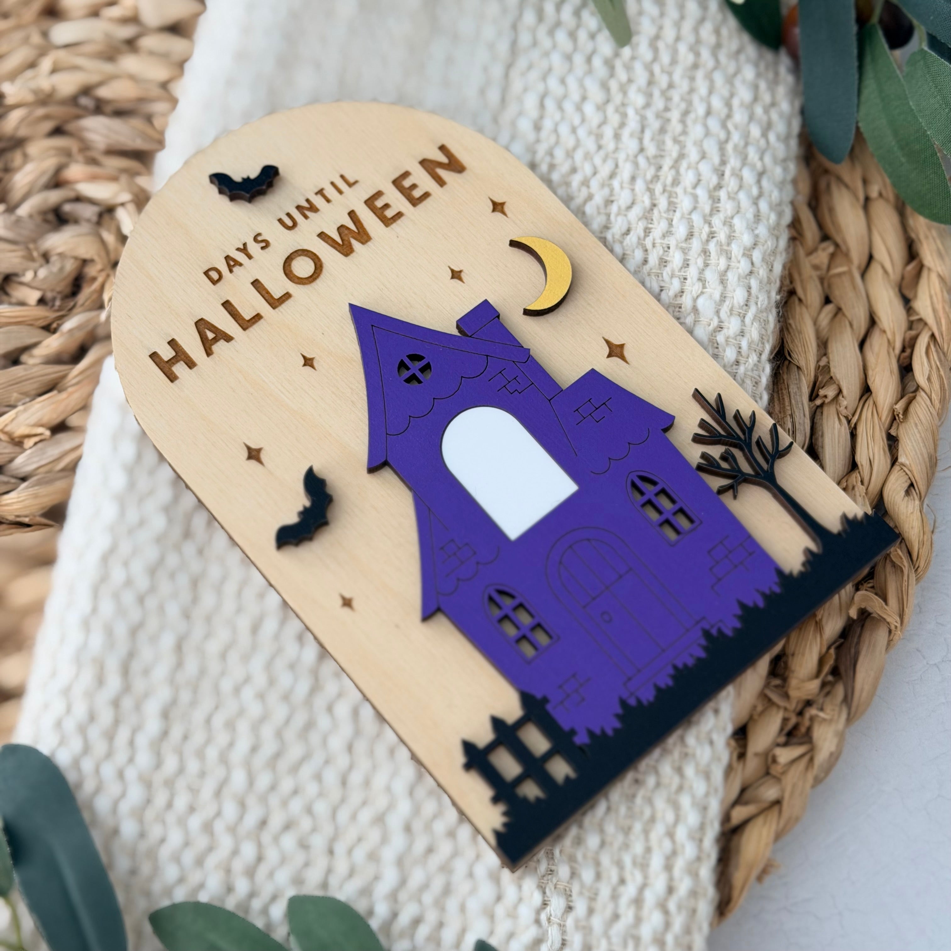 Halloween Countdown Dry Erase Sign