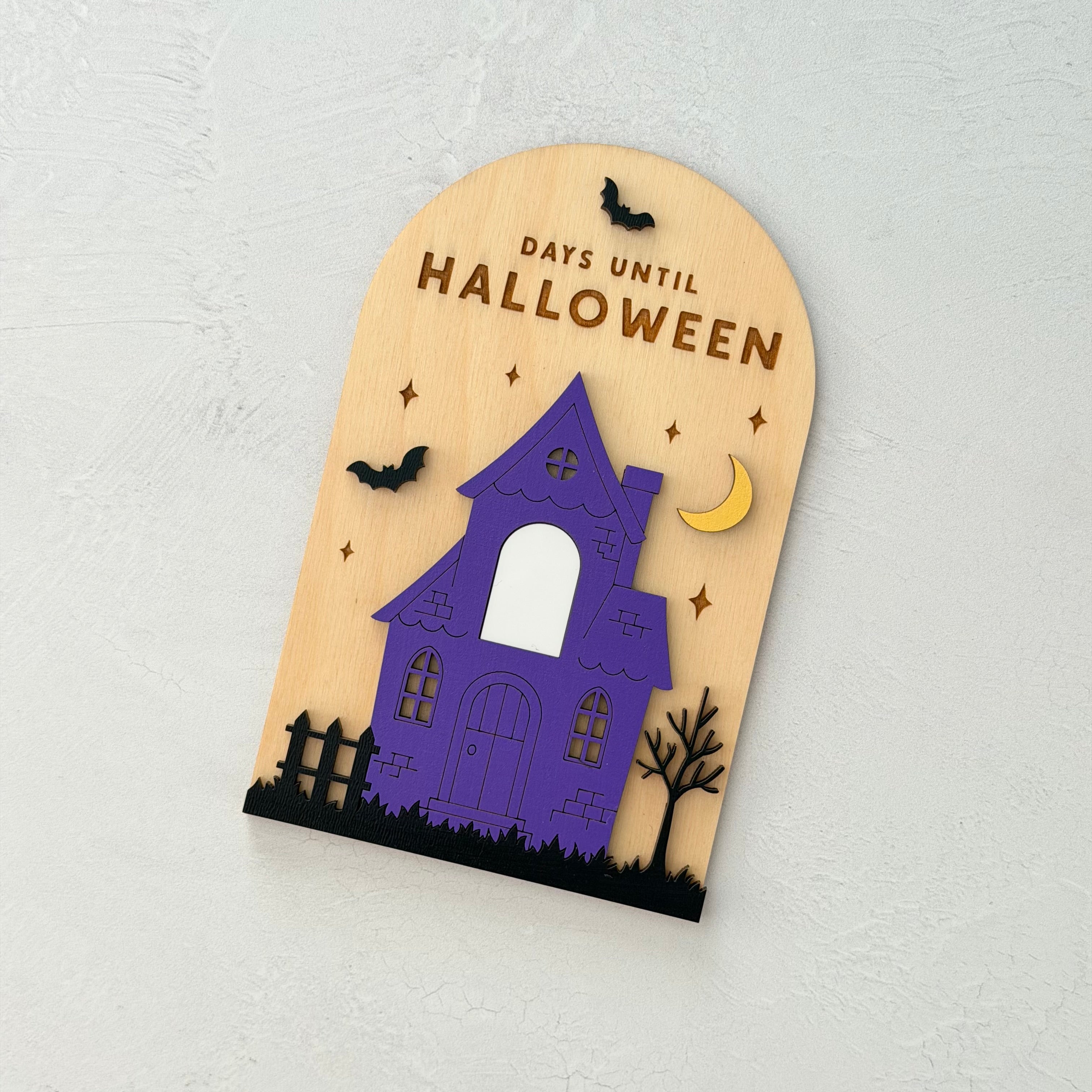 Halloween Countdown Dry Erase Sign