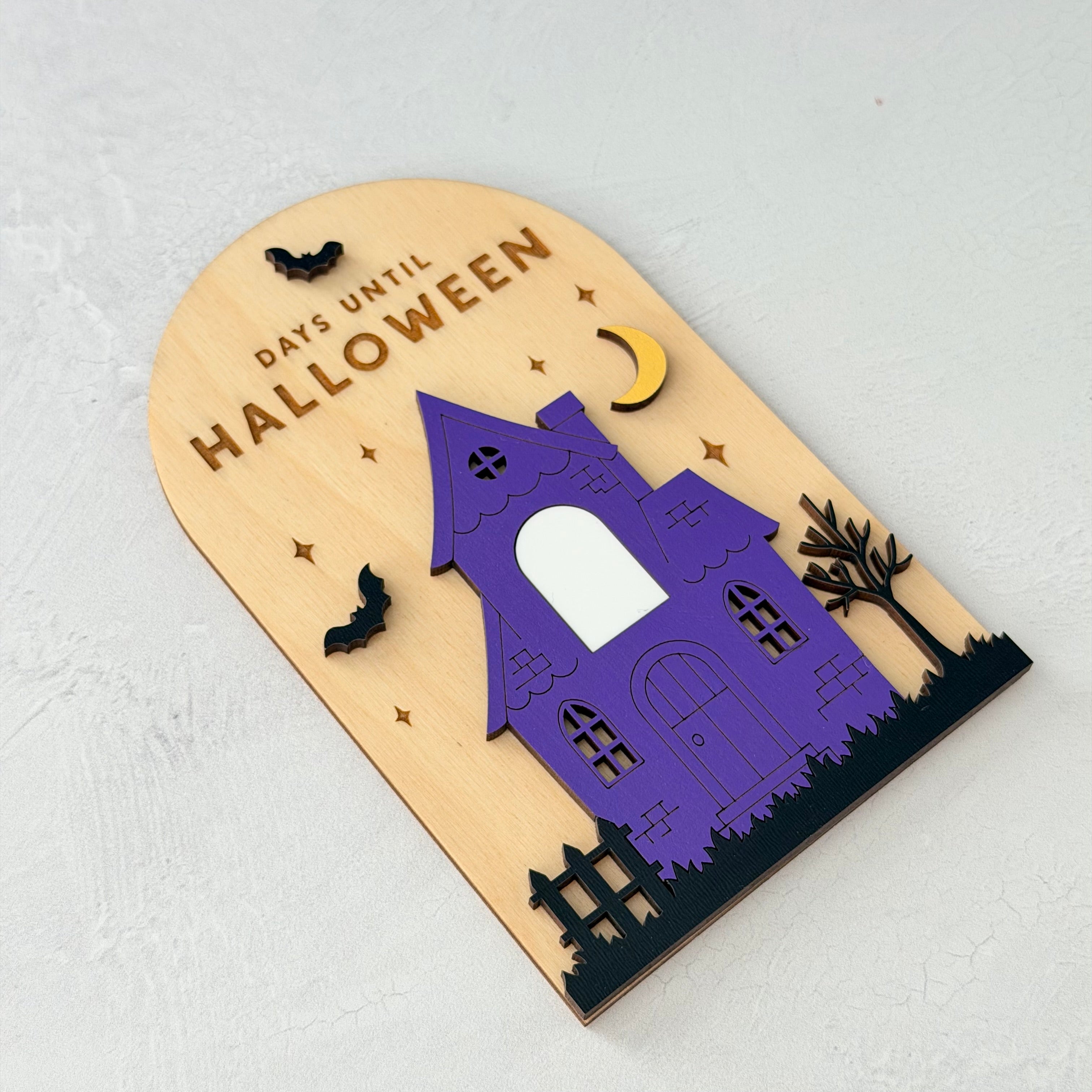 Halloween Countdown Dry Erase Sign