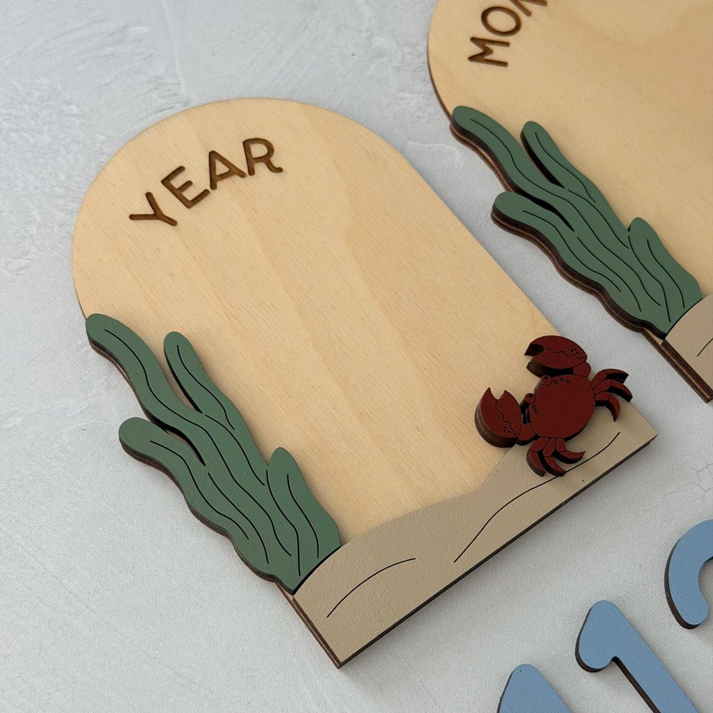 Under The Sea Baby Milestone Cards