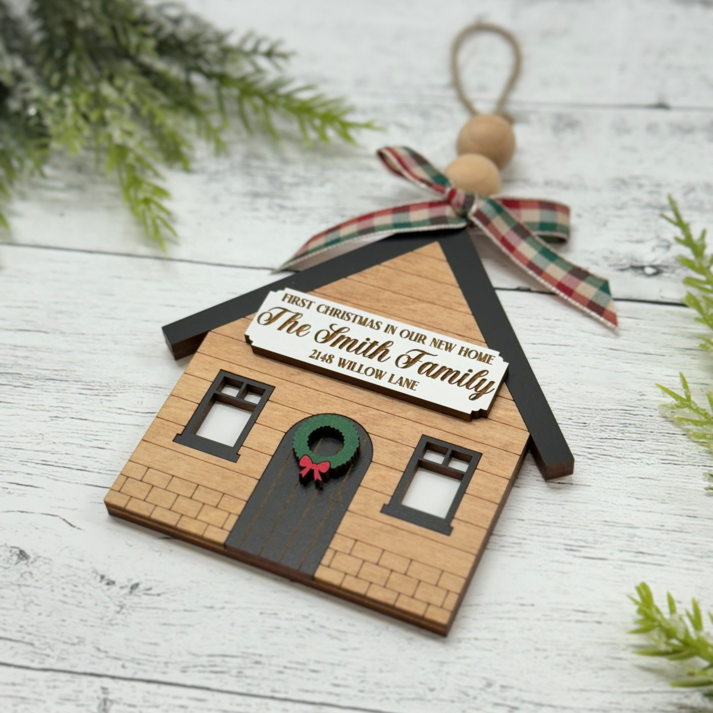 Our First Home Christmas Tree Ornament