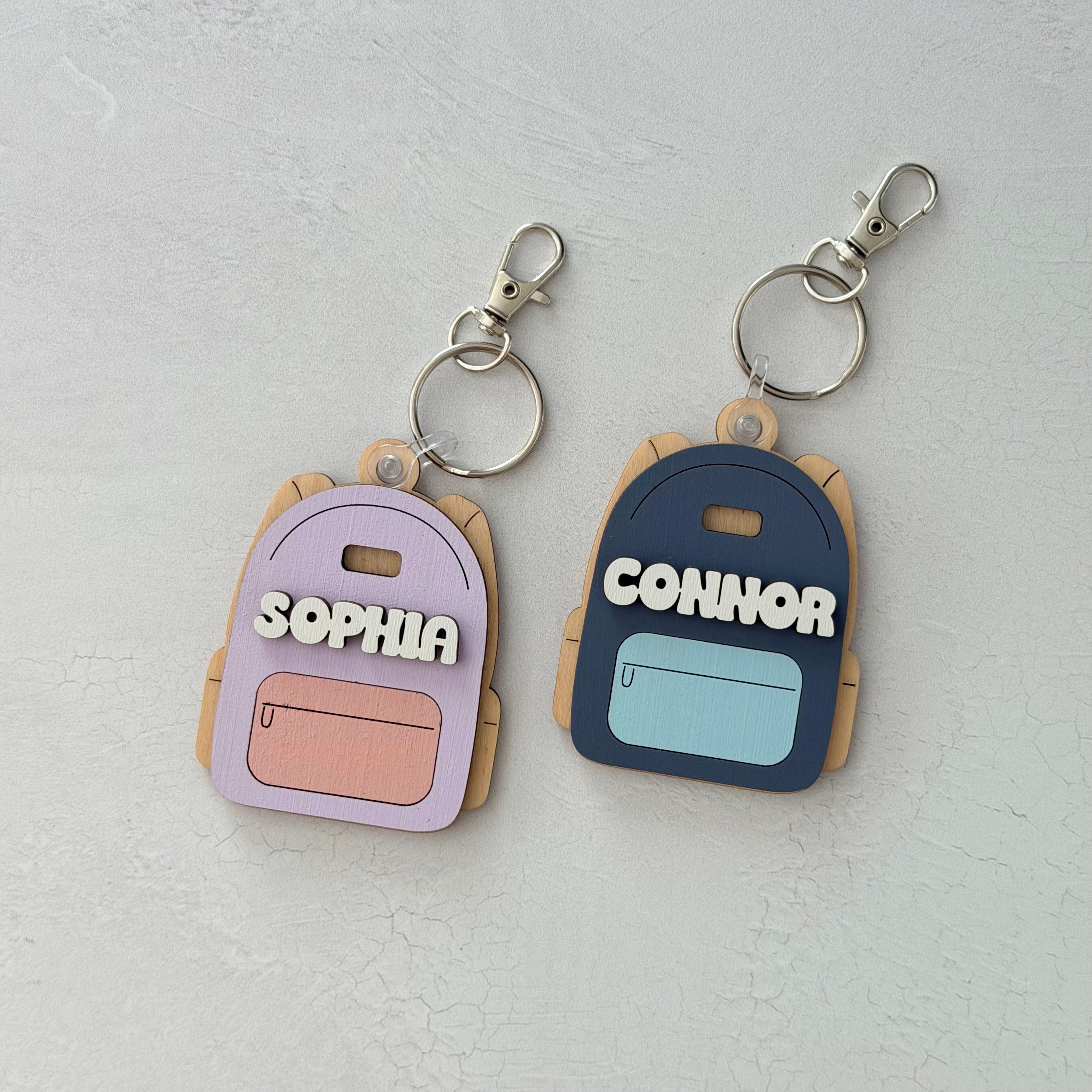 Personalized Backpack Name Tag