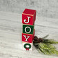 SET | Christmas Stacking Word Wooden Blocks