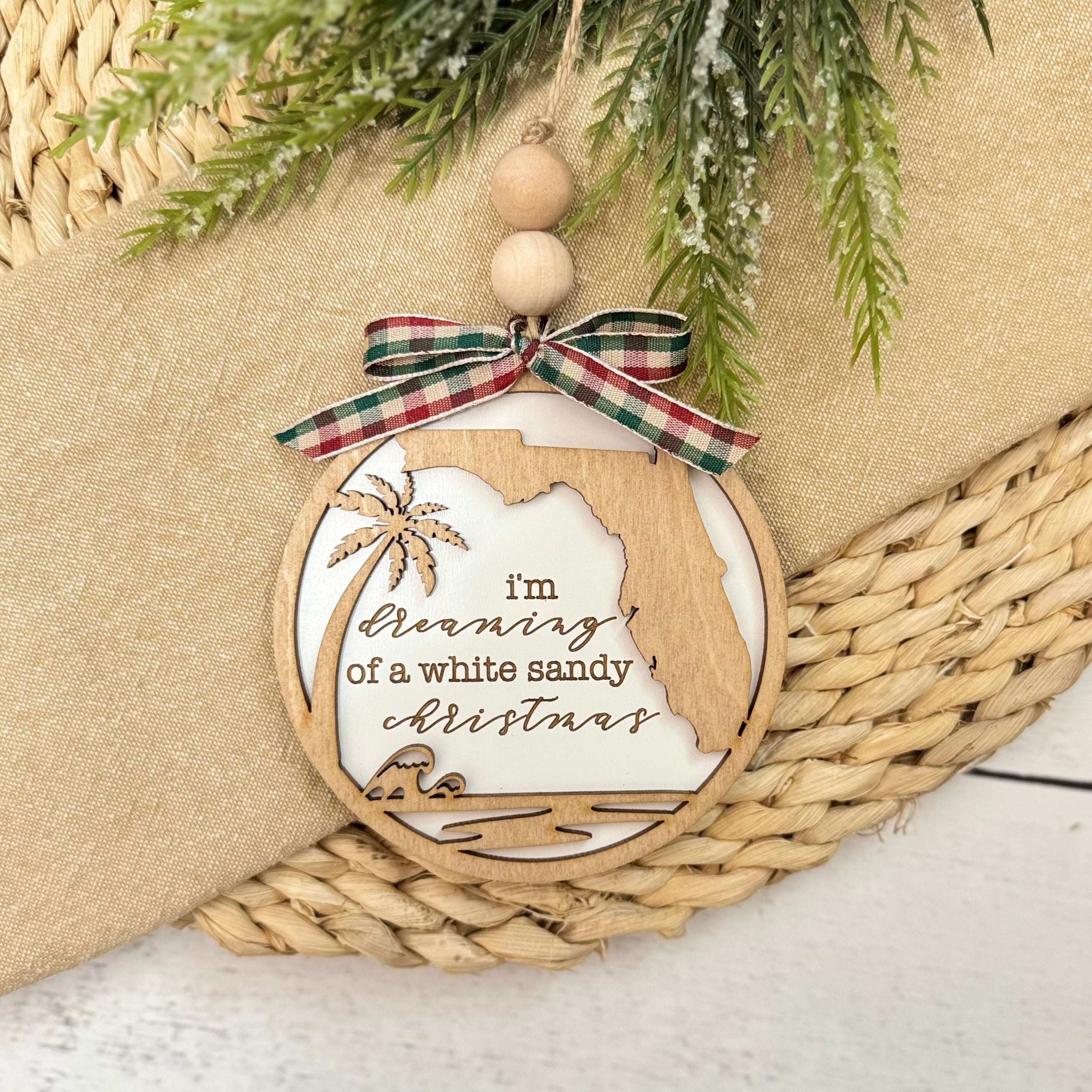 Florida Christmas Ornament