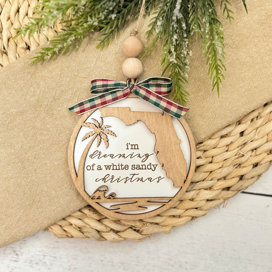 Florida Christmas Ornament