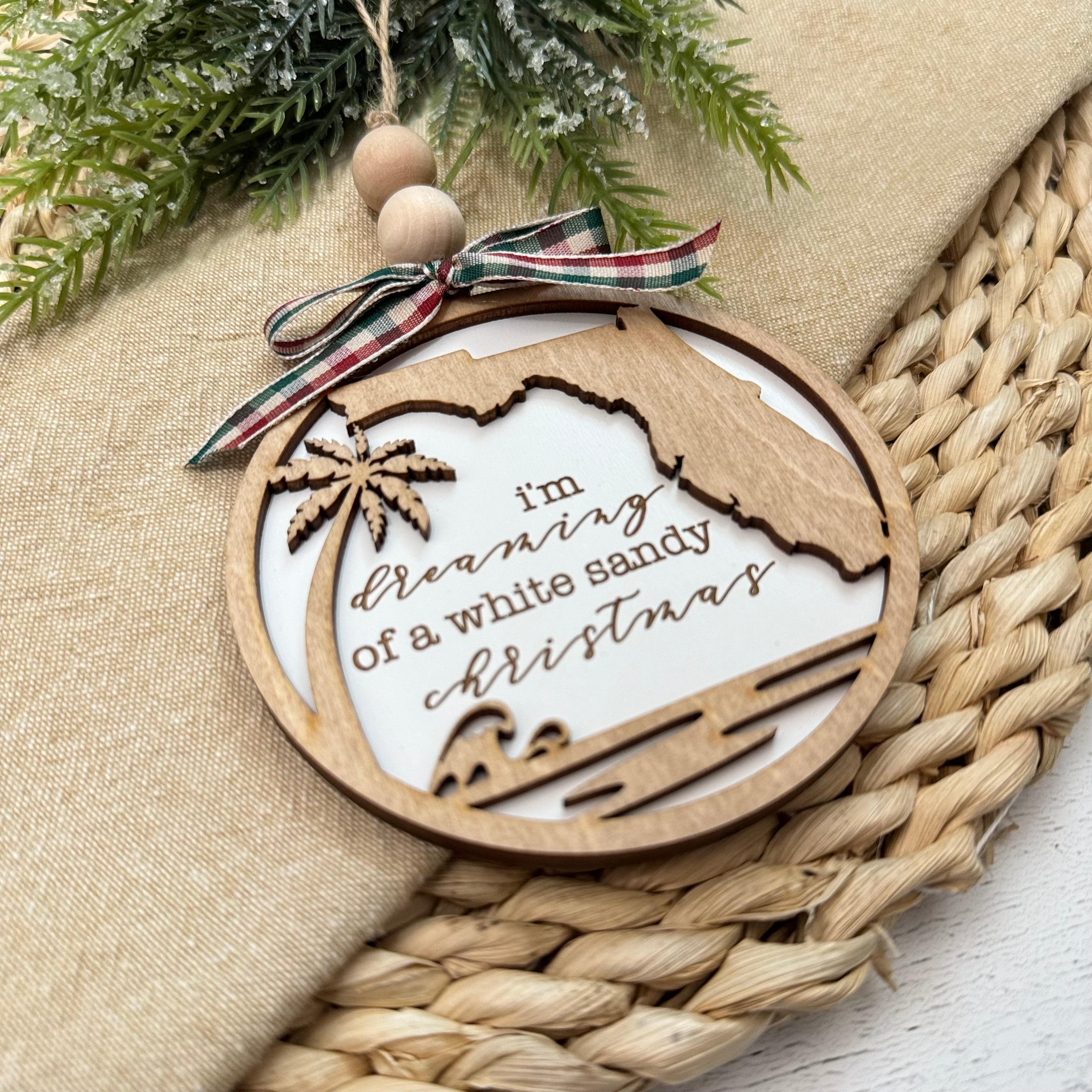 Florida Christmas Ornament