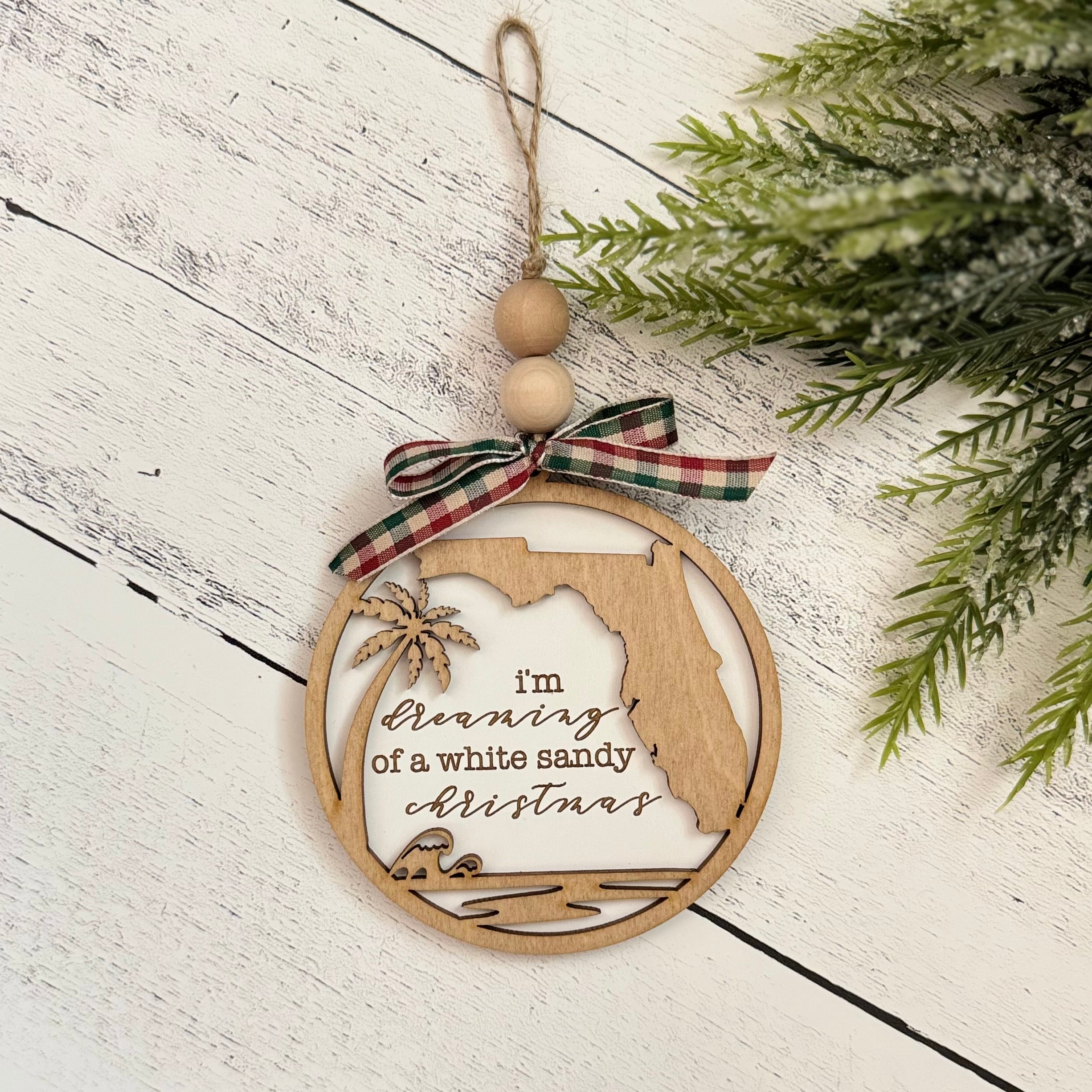 Florida Christmas Ornament