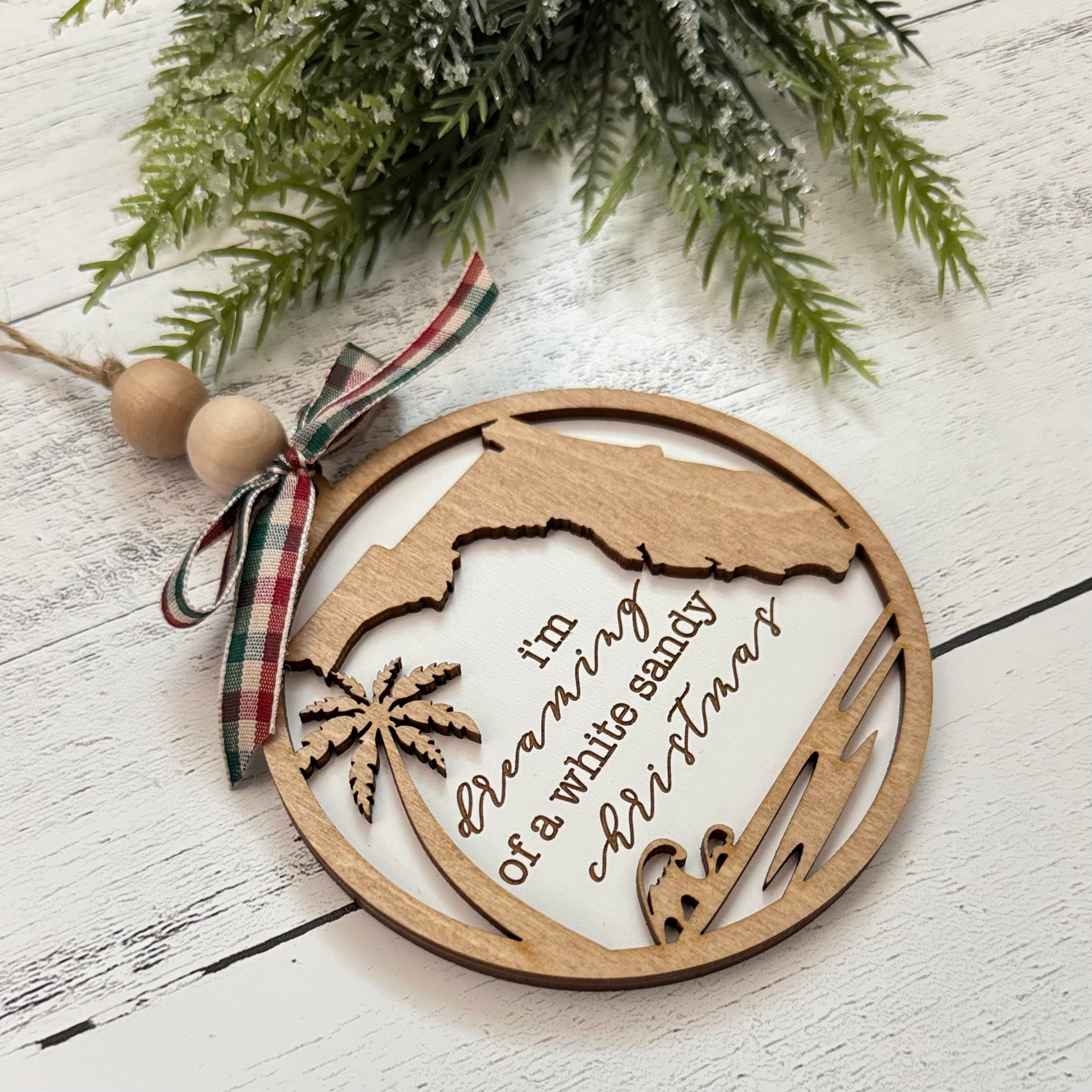 Florida Christmas Ornament