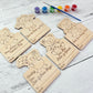 Color Your Own Valentine's Day Cards | Valentine's Day Kid's DIY Kit