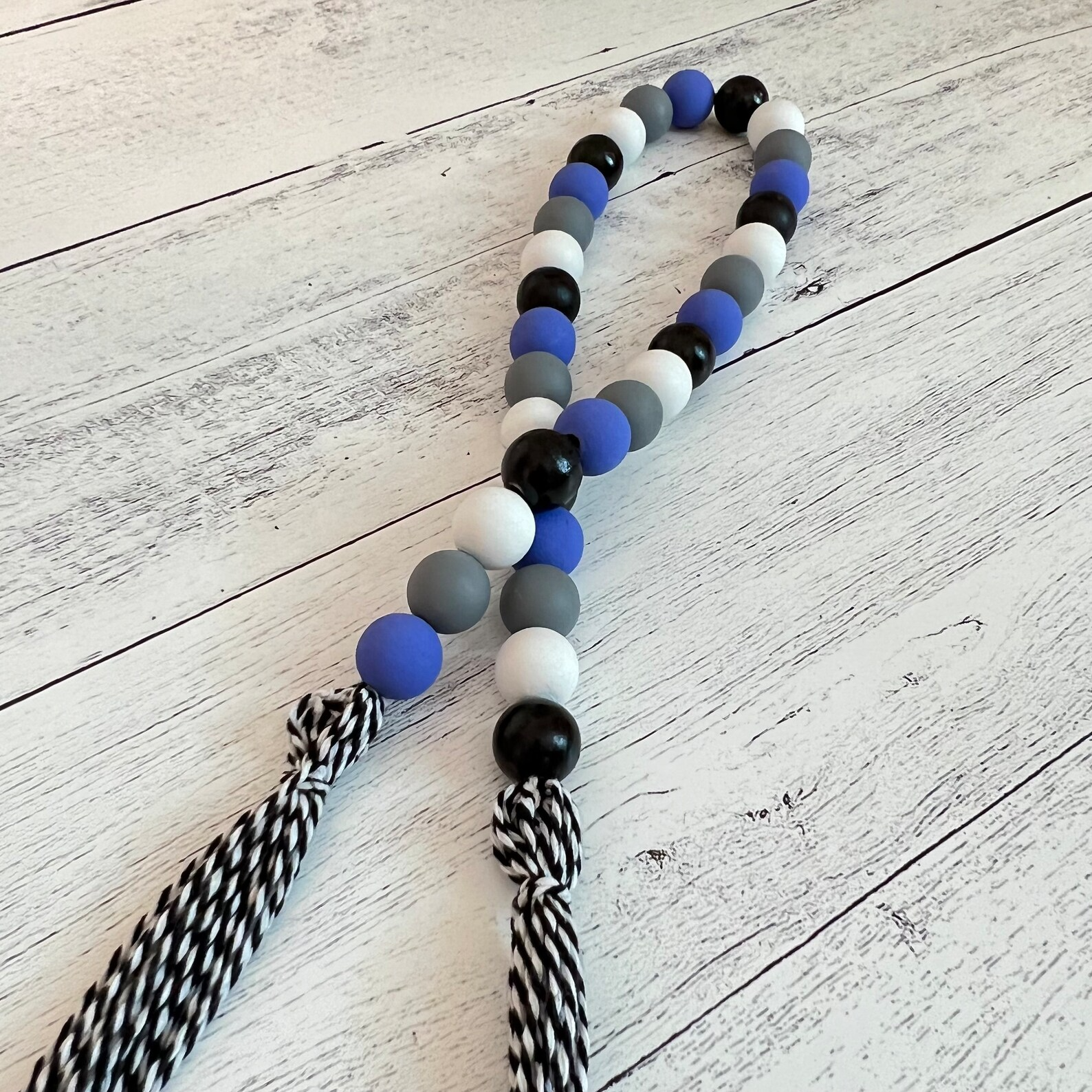 Zodiac Themed Wooden Bead Garland