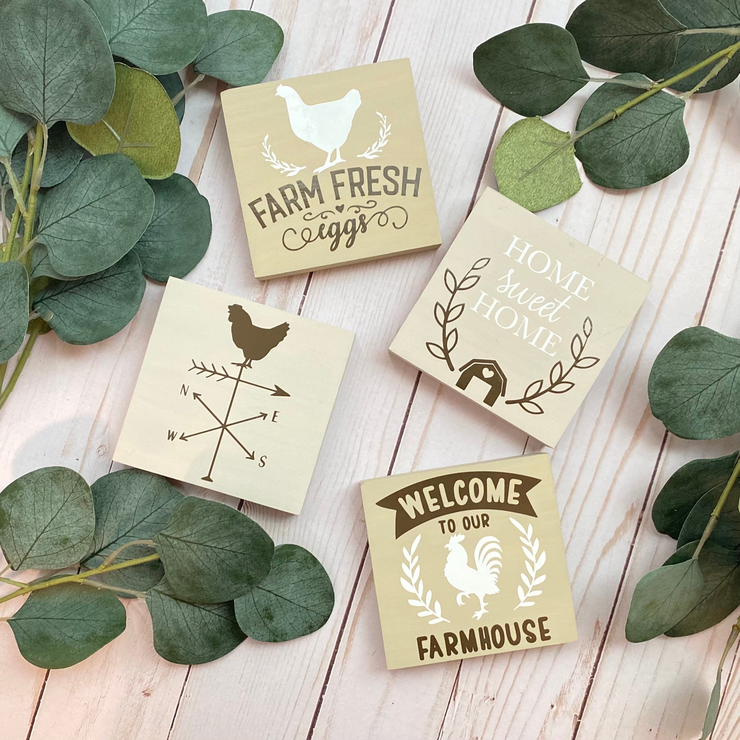 Farmhouse Themed Signs