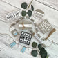 Laundry Themed Tiered Tray Decor Bundle