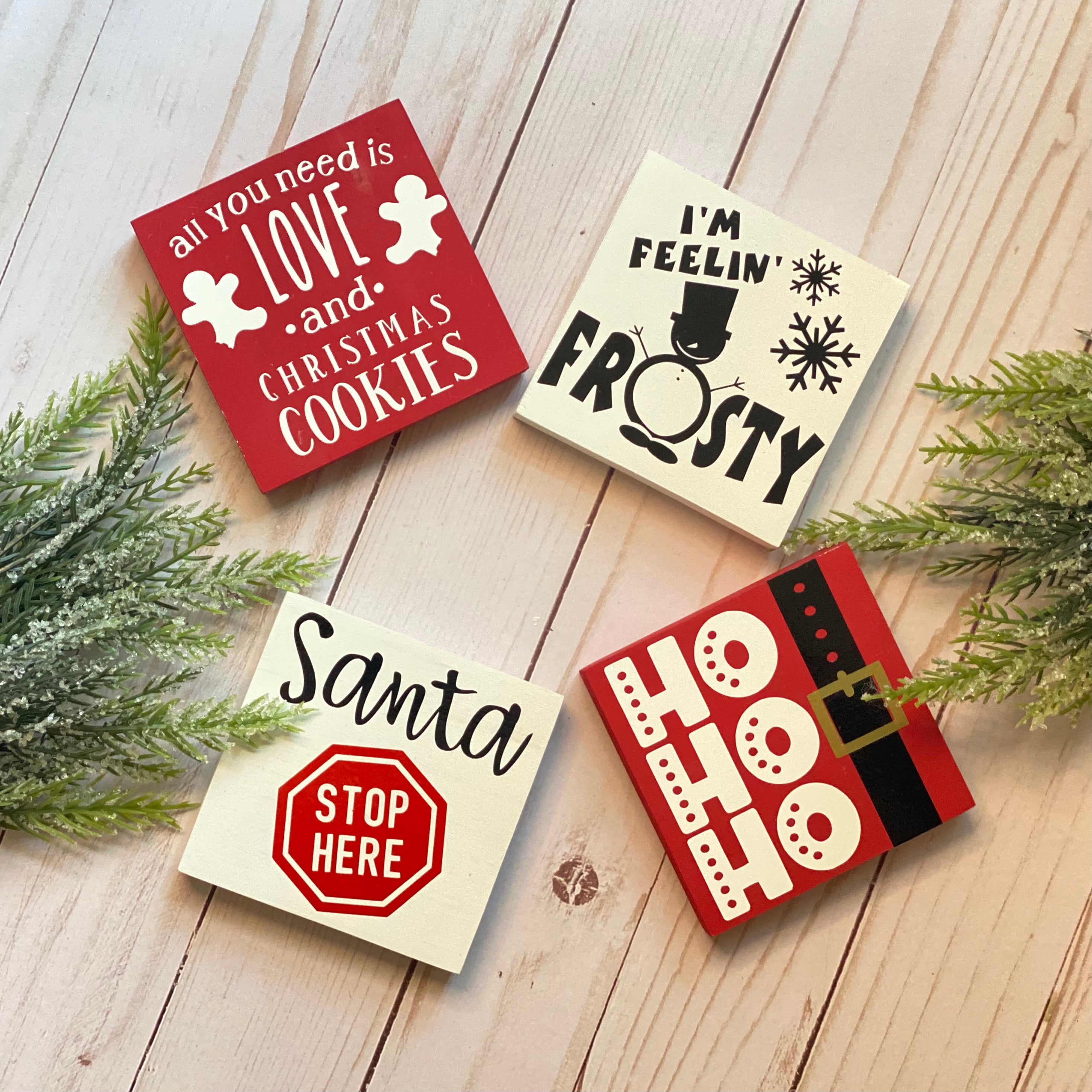 Christmas Themed Signs