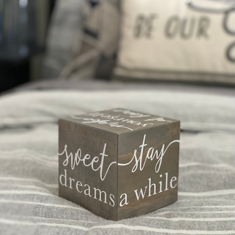 Guest Room Message Cube