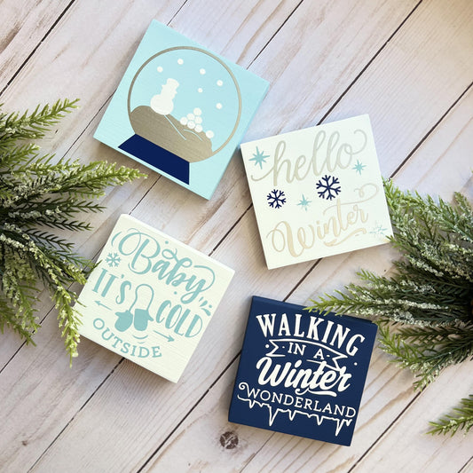 Winter/Snow Themed Signs